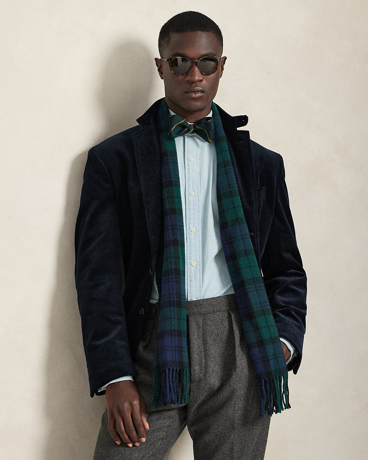 Ralph Lauren Custom Fit Chambray French Cuff Shirt