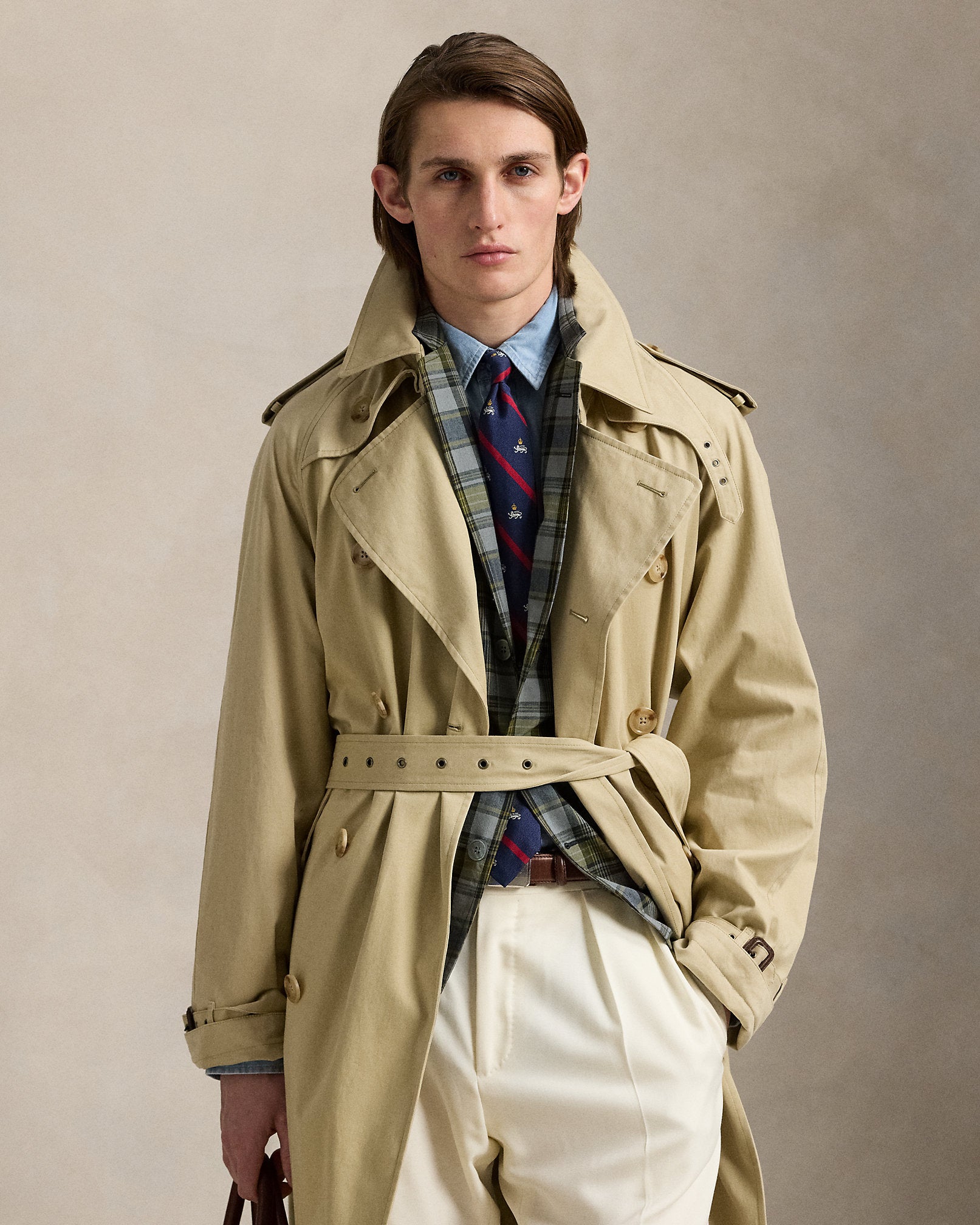 Ralph Lauren Lightweight Twill Trench Coat