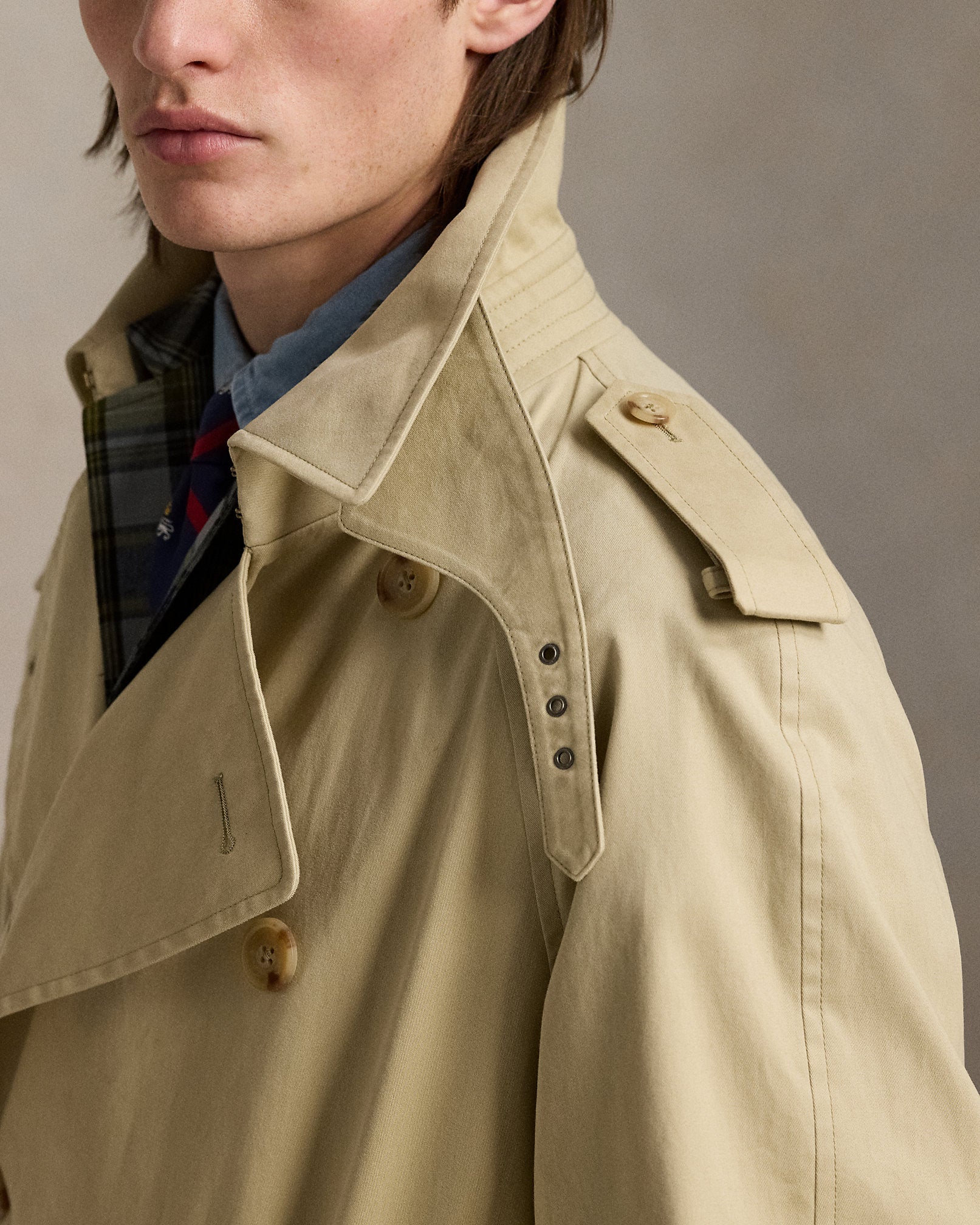 Ralph Lauren Lightweight Twill Trench Coat