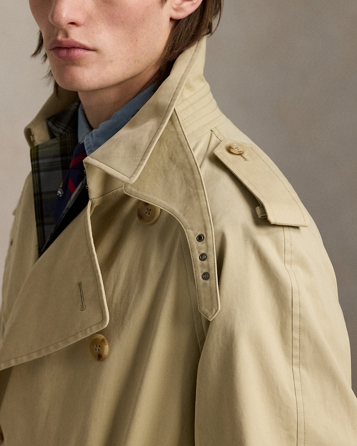 Ralph Lauren Lightweight Twill Trench Coat