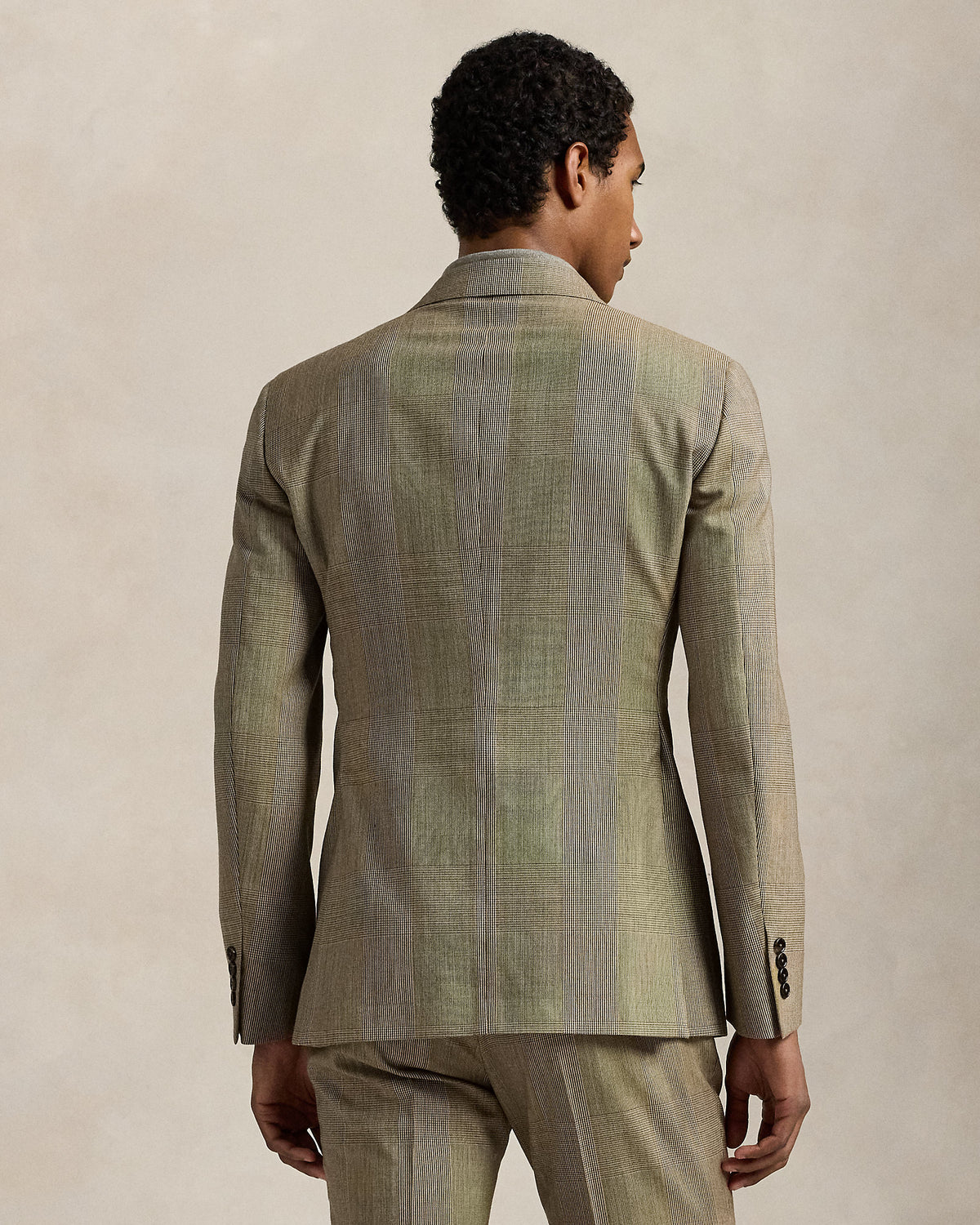 Ralph Lauren Polo Tailored Fit Glen Plaid Wool Suit