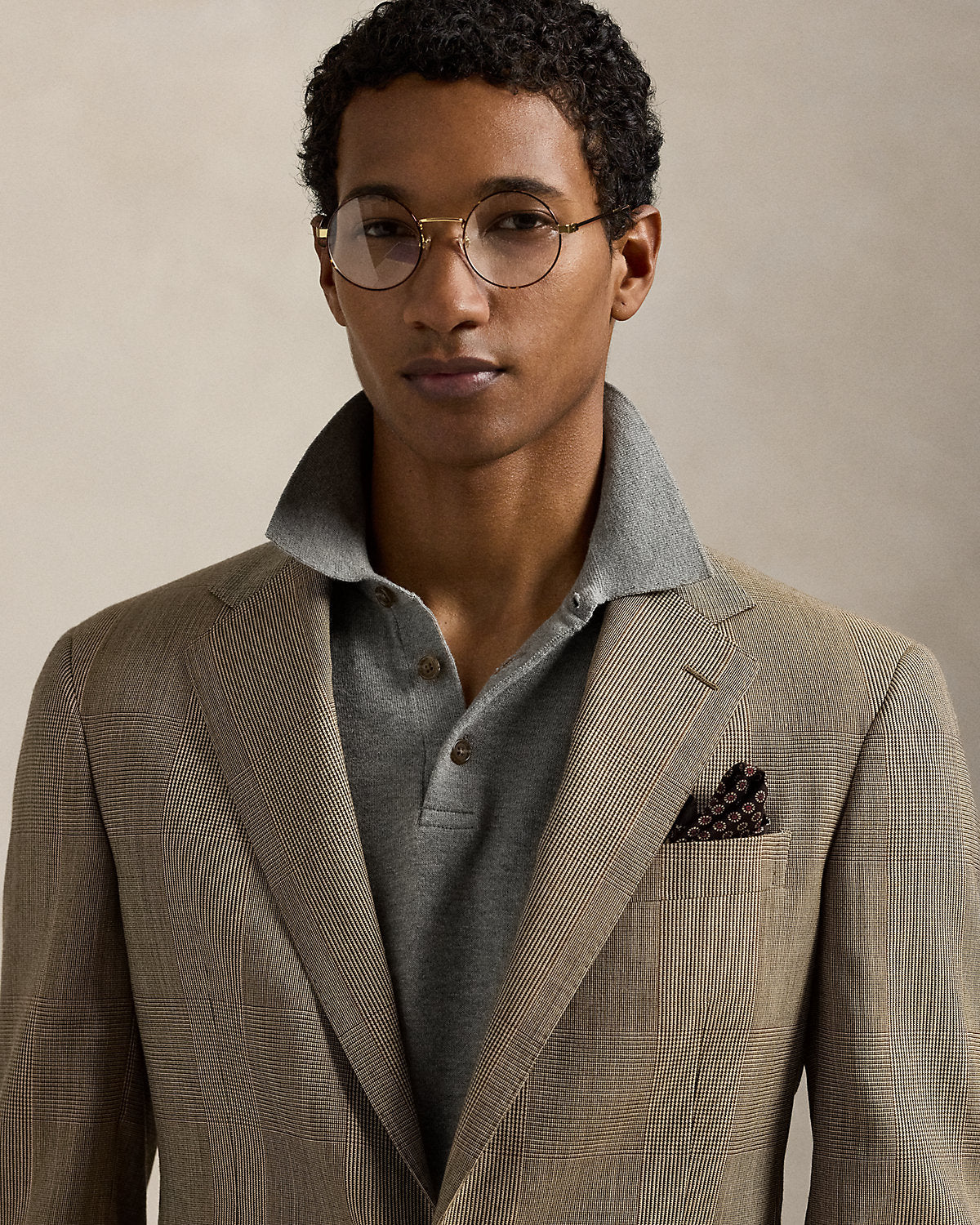 Ralph Lauren Polo Tailored Fit Glen Plaid Wool Suit