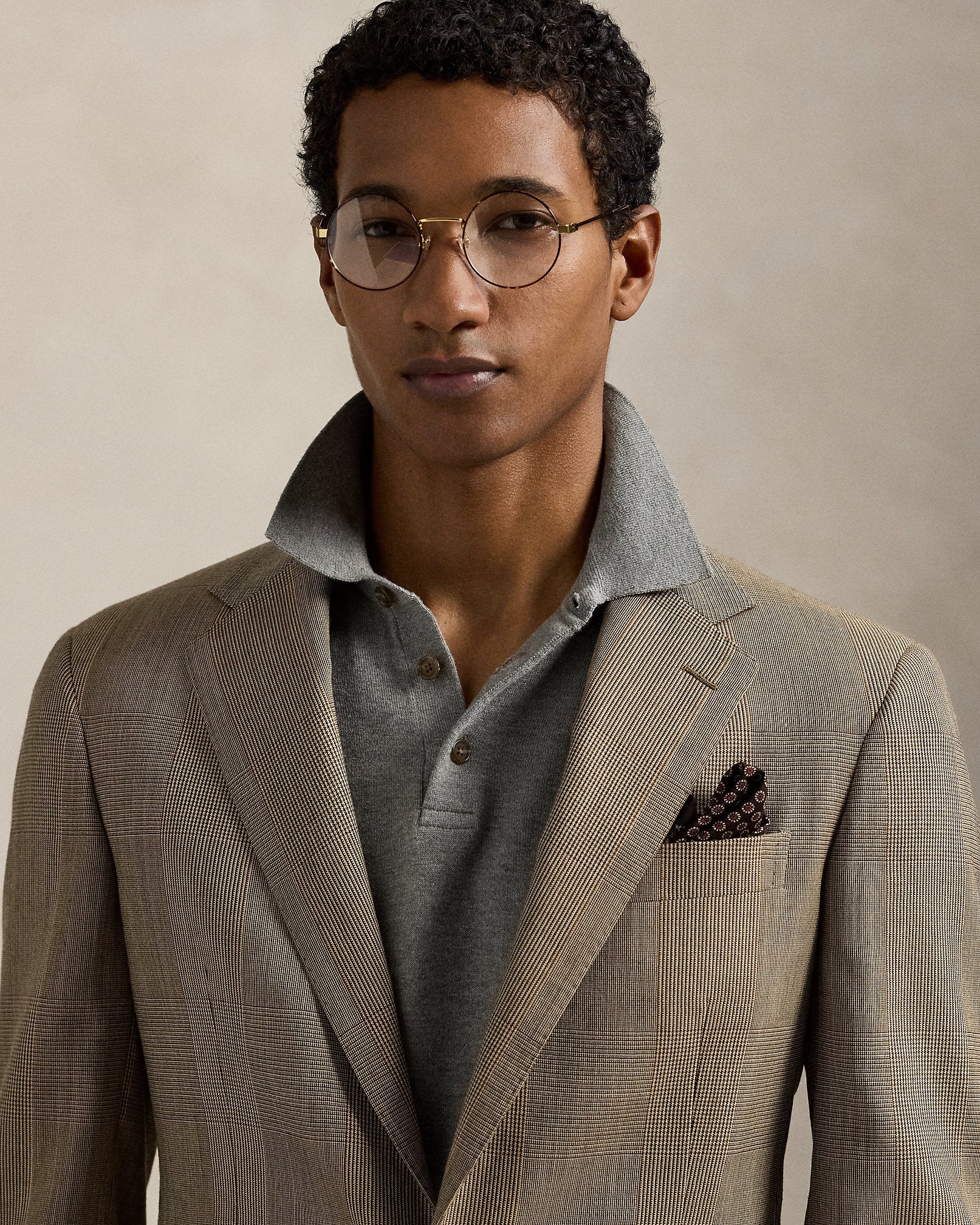 Ralph Lauren Polo Tailored Fit Glen Plaid Wool Suit