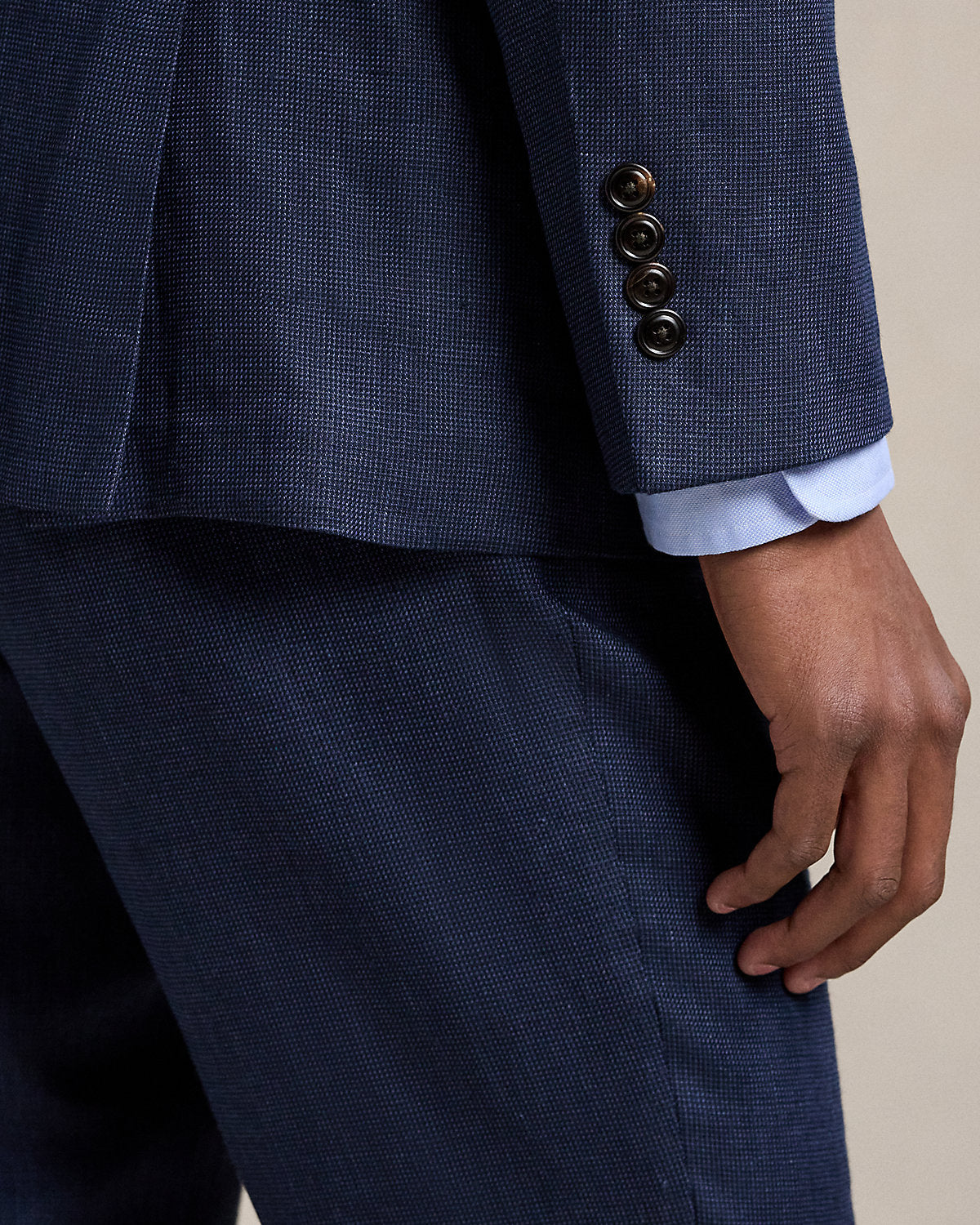 Ralph Lauren Polo Tailored Nailhead Suit Jacket