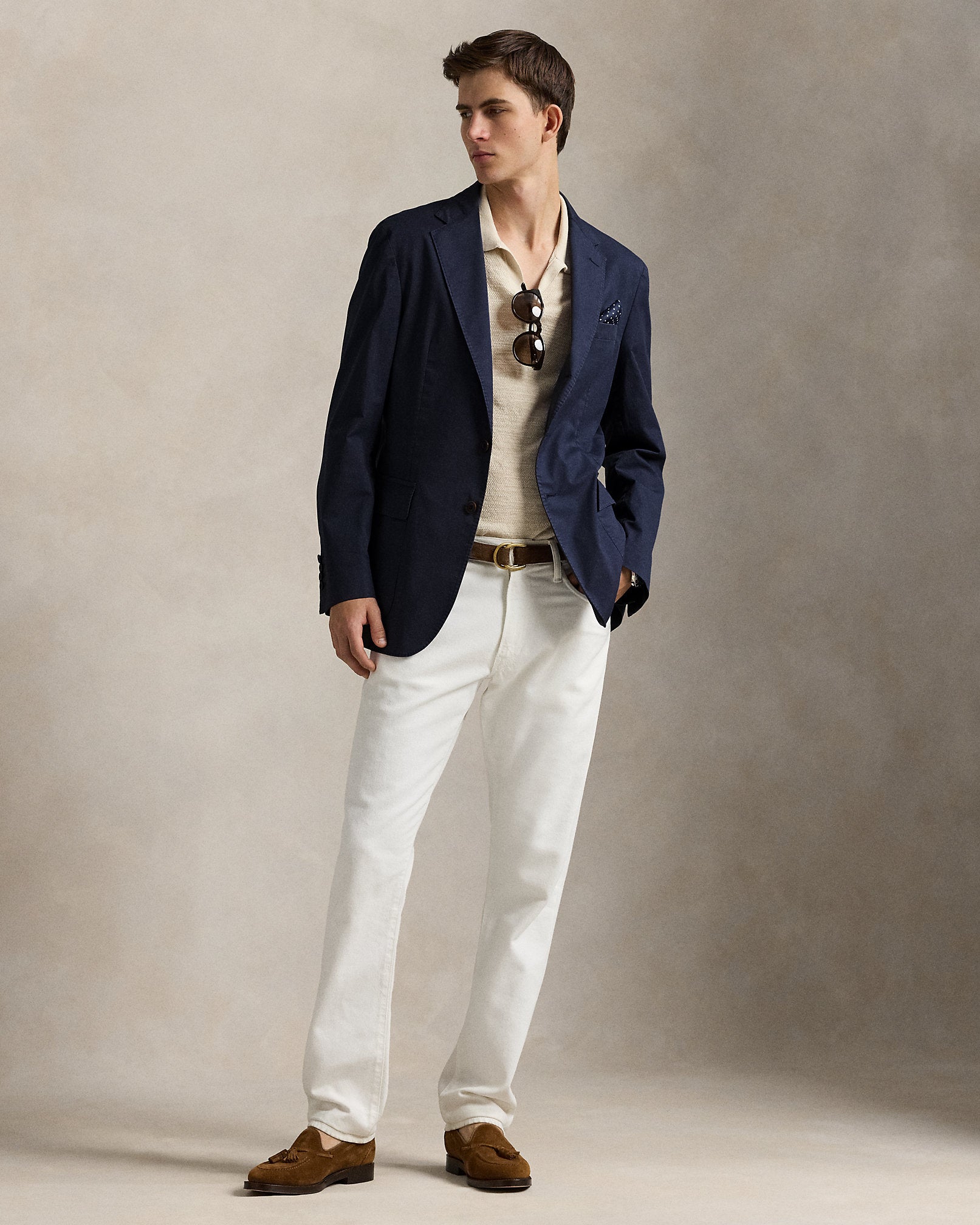 Ralph Lauren Polo Soft Tailored Stretch Cotton Jacket