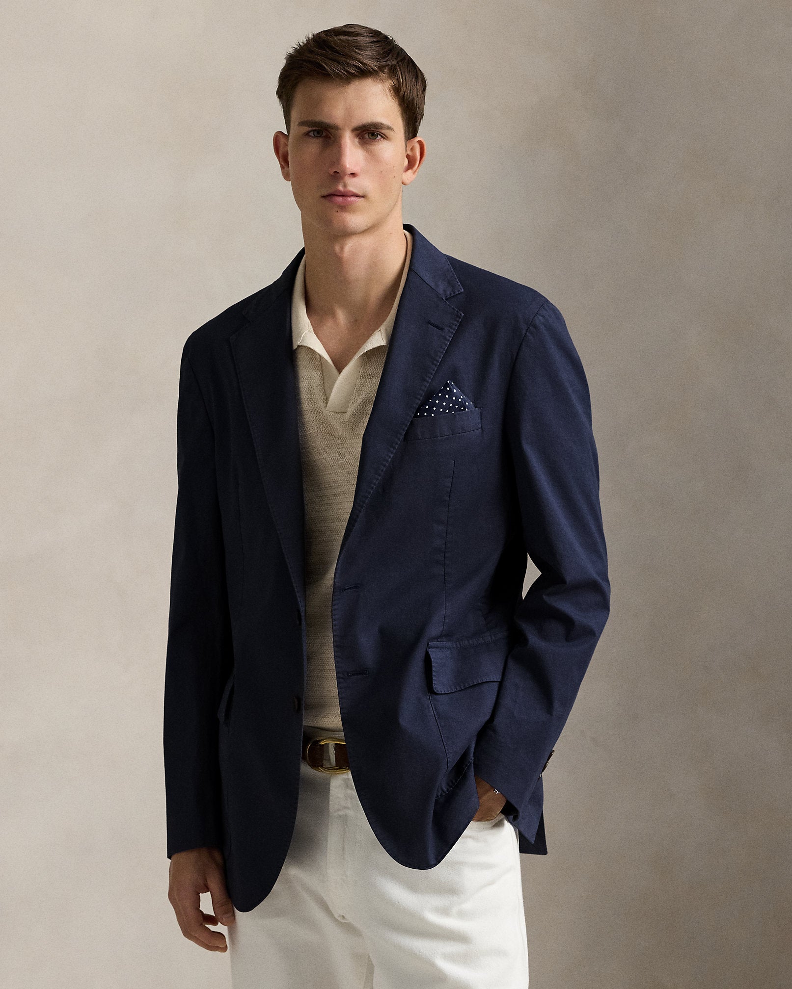 Ralph Lauren Polo Soft Tailored Stretch Cotton Jacket