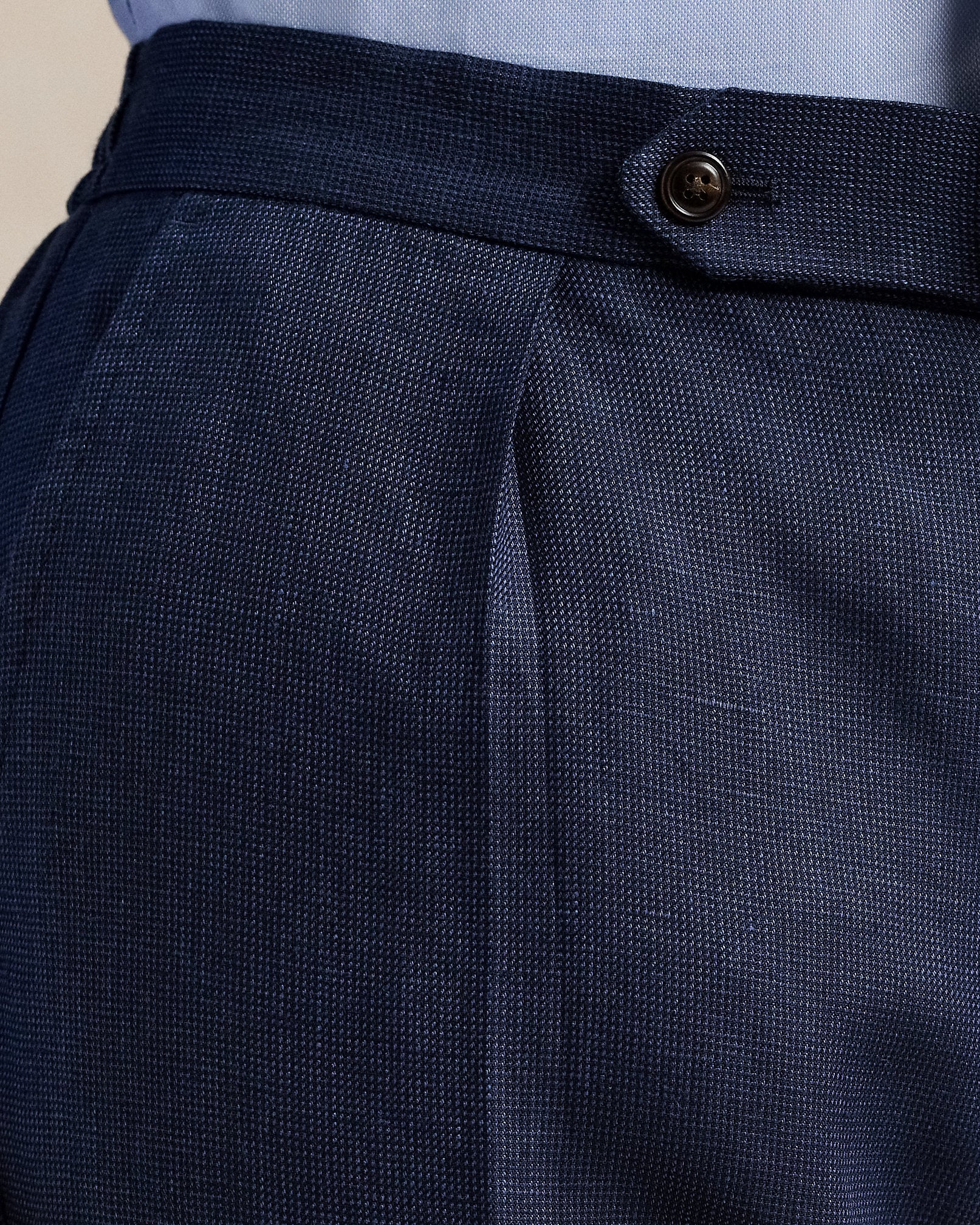 Ralph Lauren Pleated Nailhead Suit Trouser
