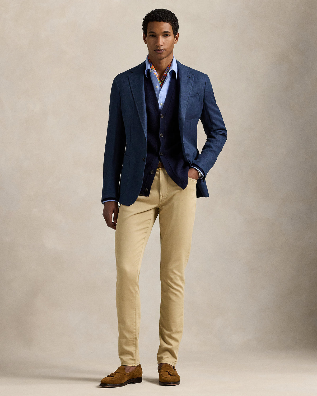 Ralph Lauren Polo Tailored Fit Herringbone Sport Coat