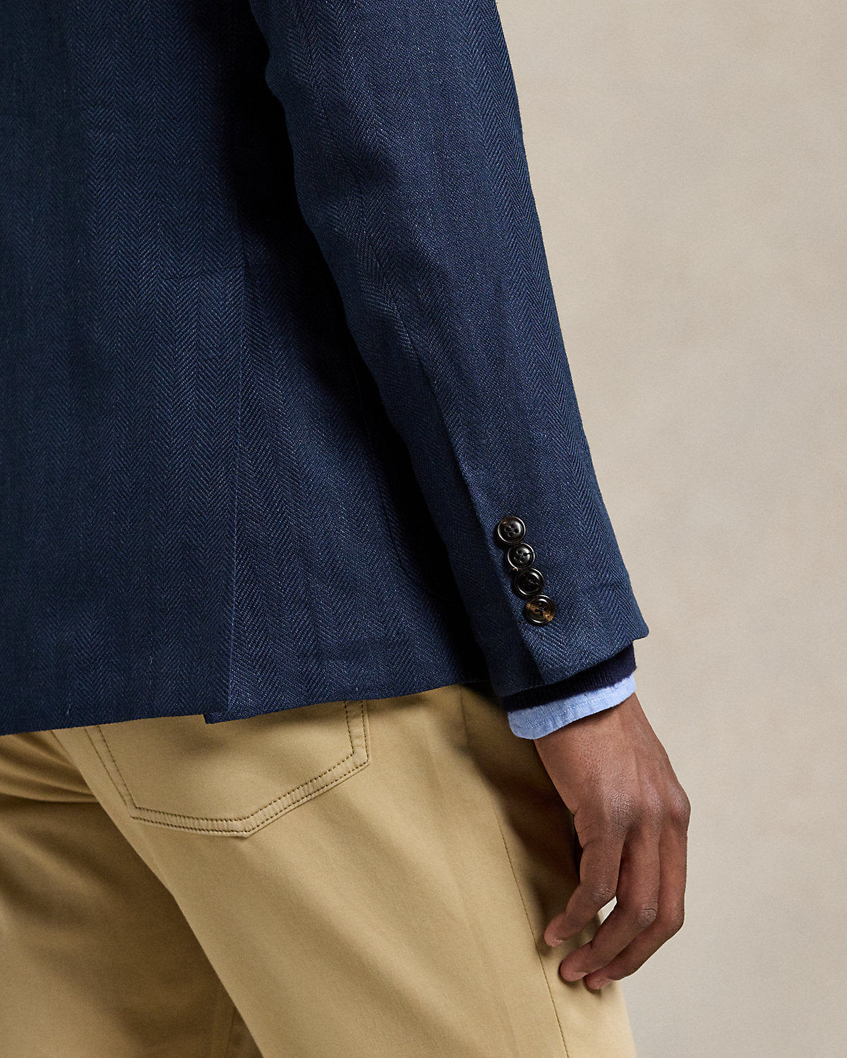 Ralph Lauren Polo Tailored Fit Herringbone Sport Coat