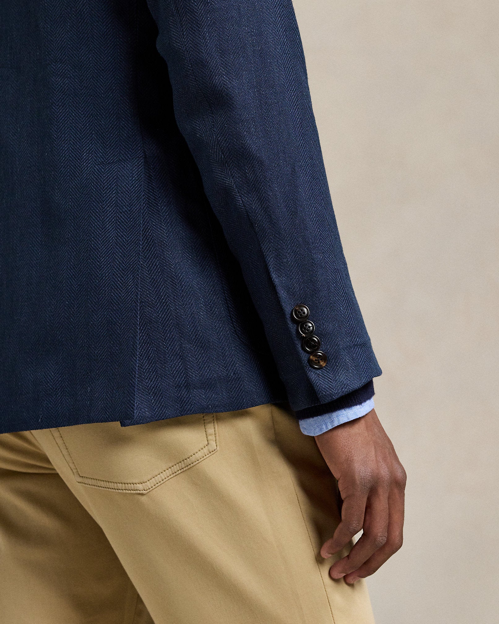 Ralph Lauren Polo Tailored Fit Herringbone Sport Coat
