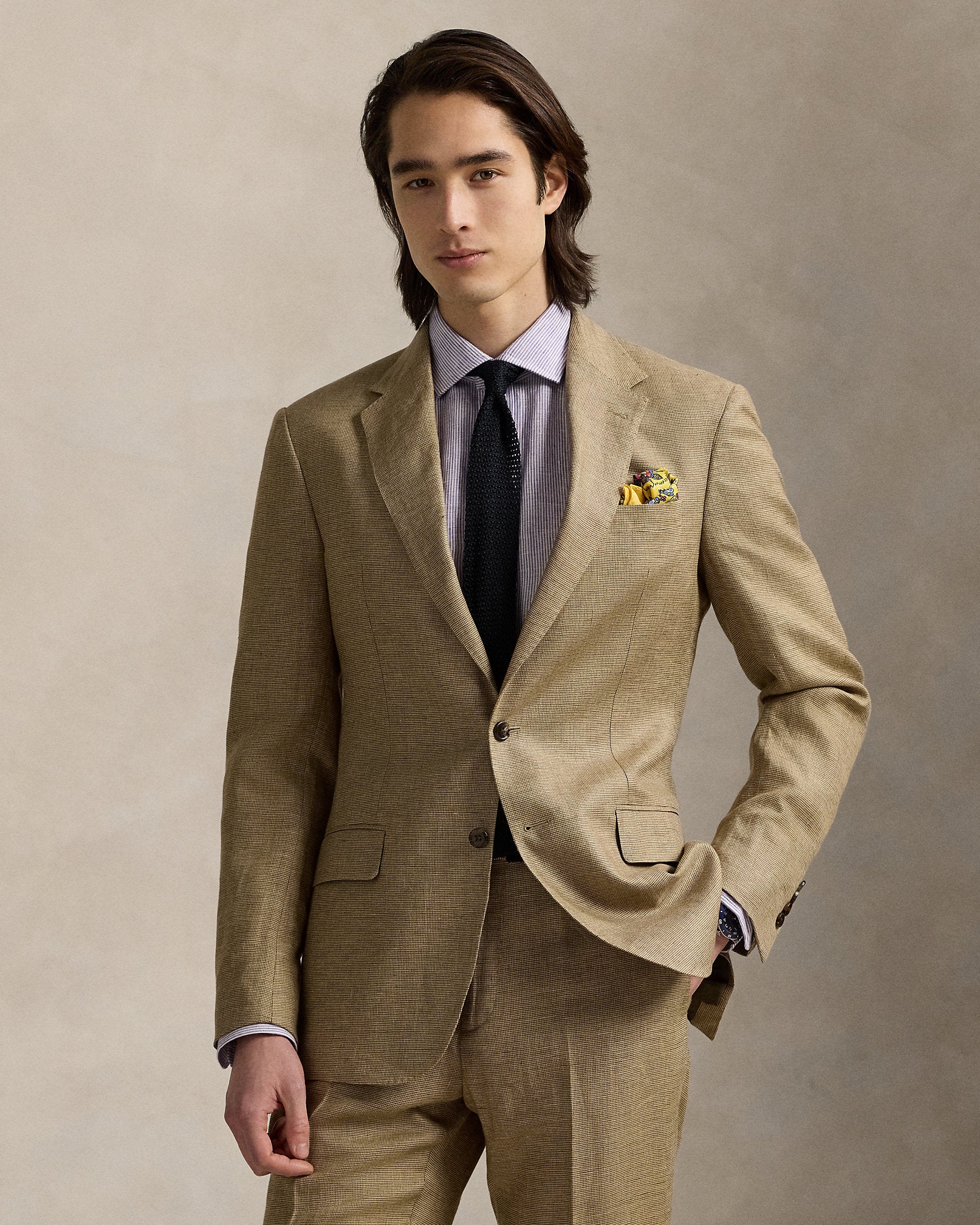 Ralph Lauren Polo Tailored Fit TickWeave Sport Coat