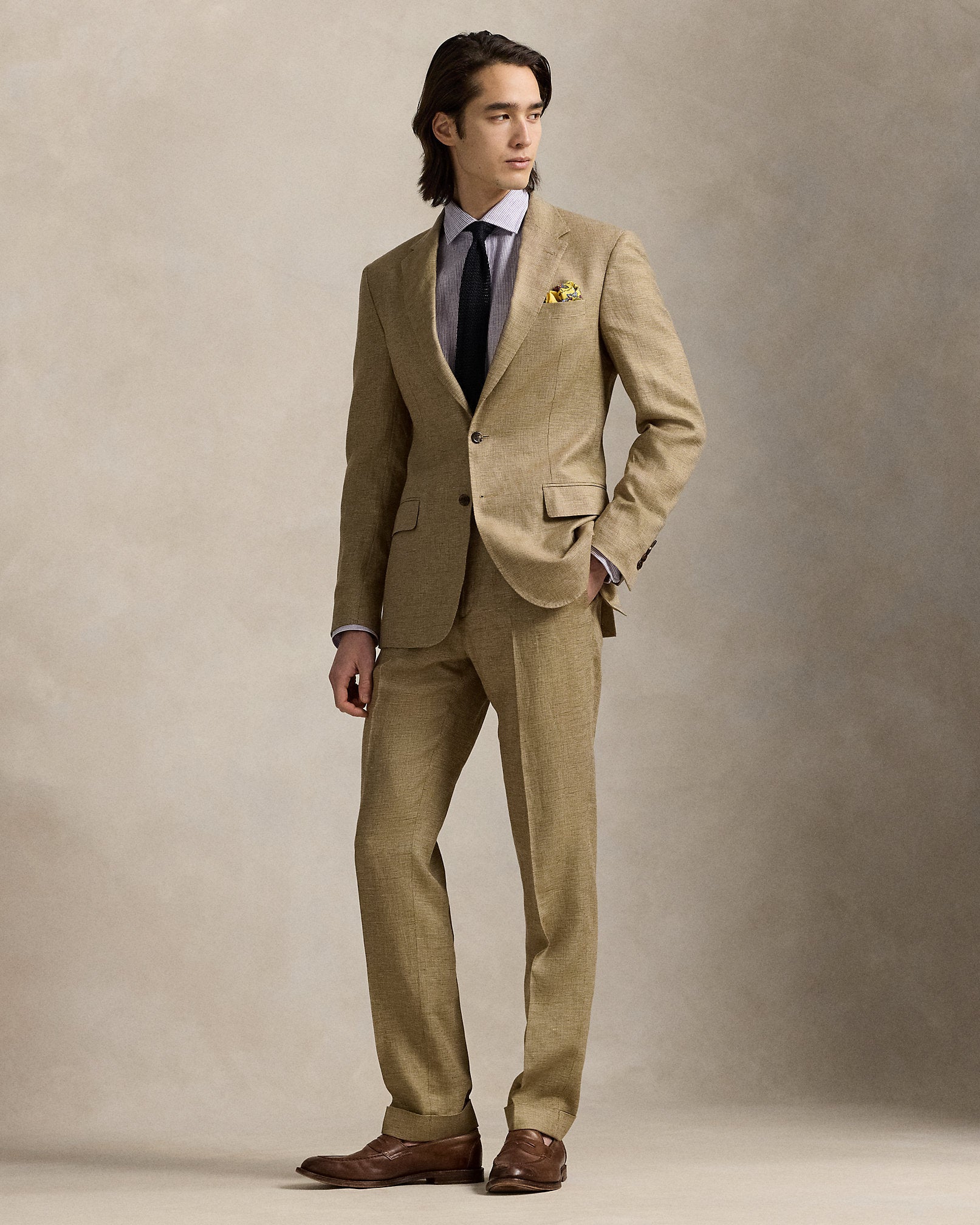 Ralph Lauren Polo Tailored Fit TickWeave Sport Coat