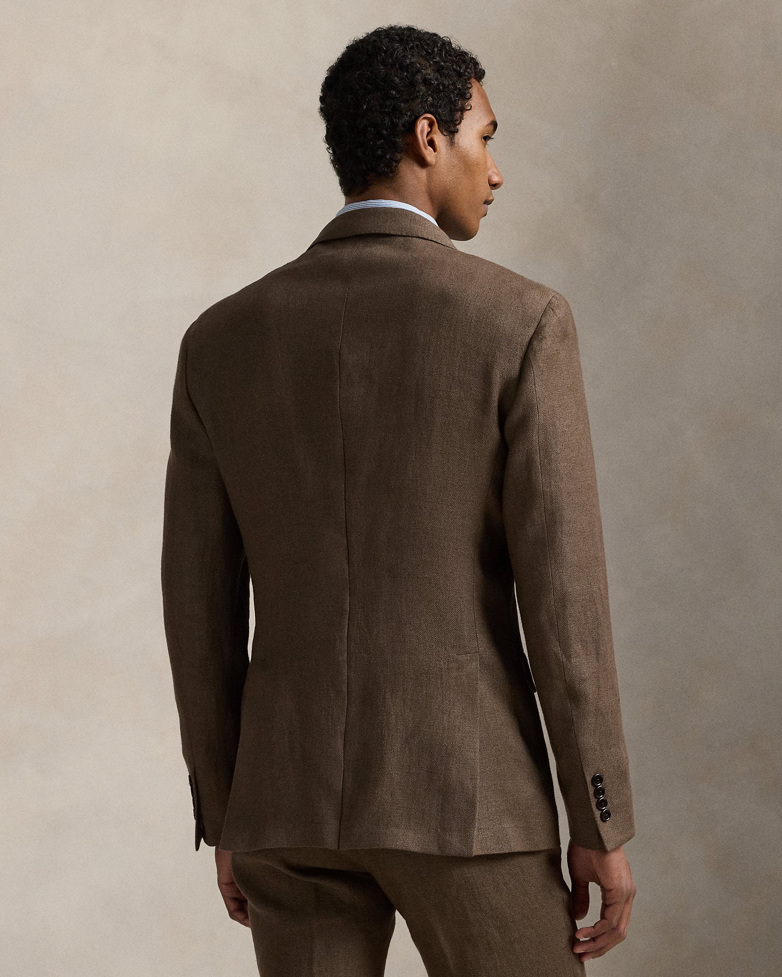Ralph Lauren Polo Tailored Fit Linen Suit Jacket