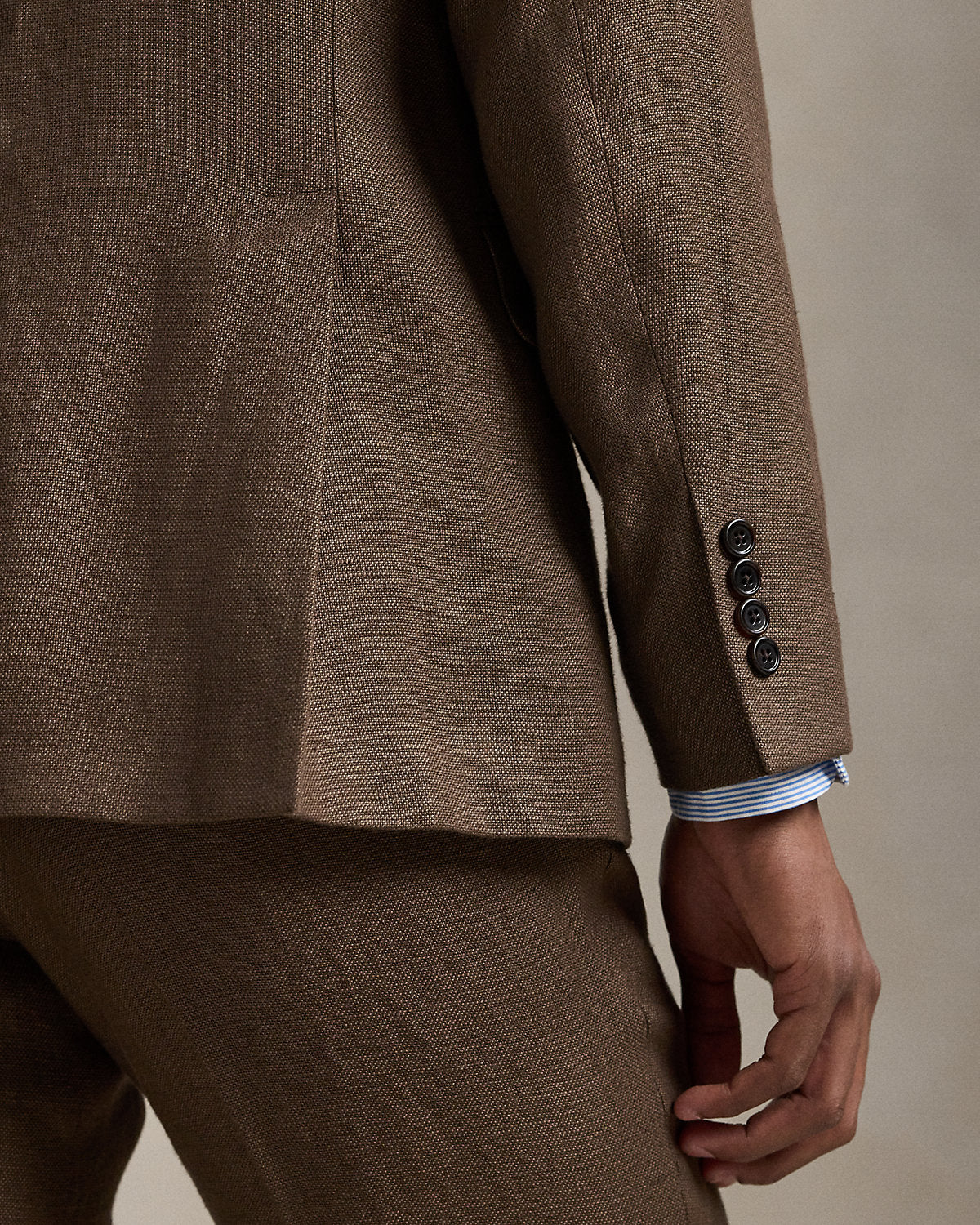 Ralph Lauren Polo Tailored Fit Linen Suit Jacket