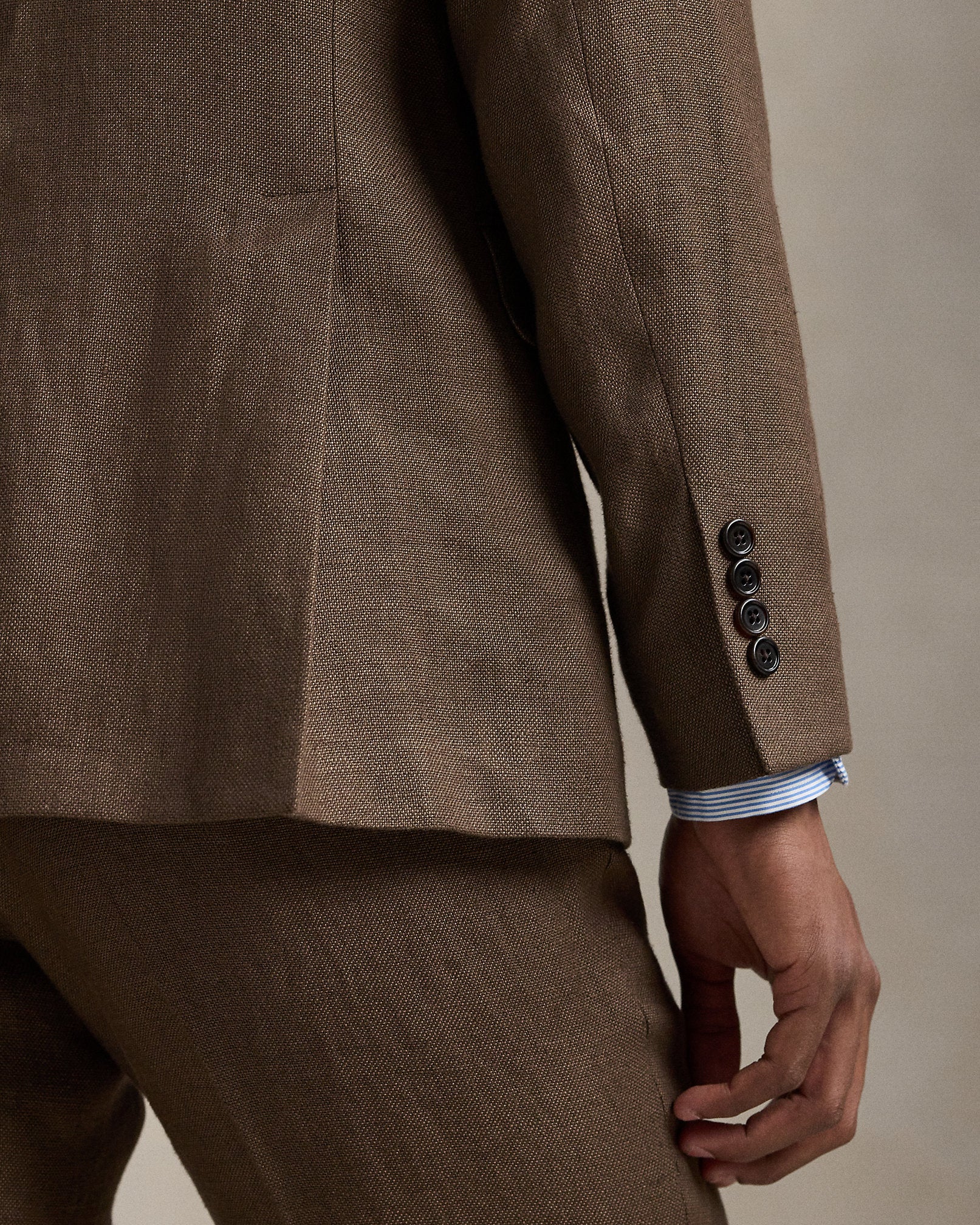 Ralph Lauren Polo Tailored Fit Linen Suit Jacket