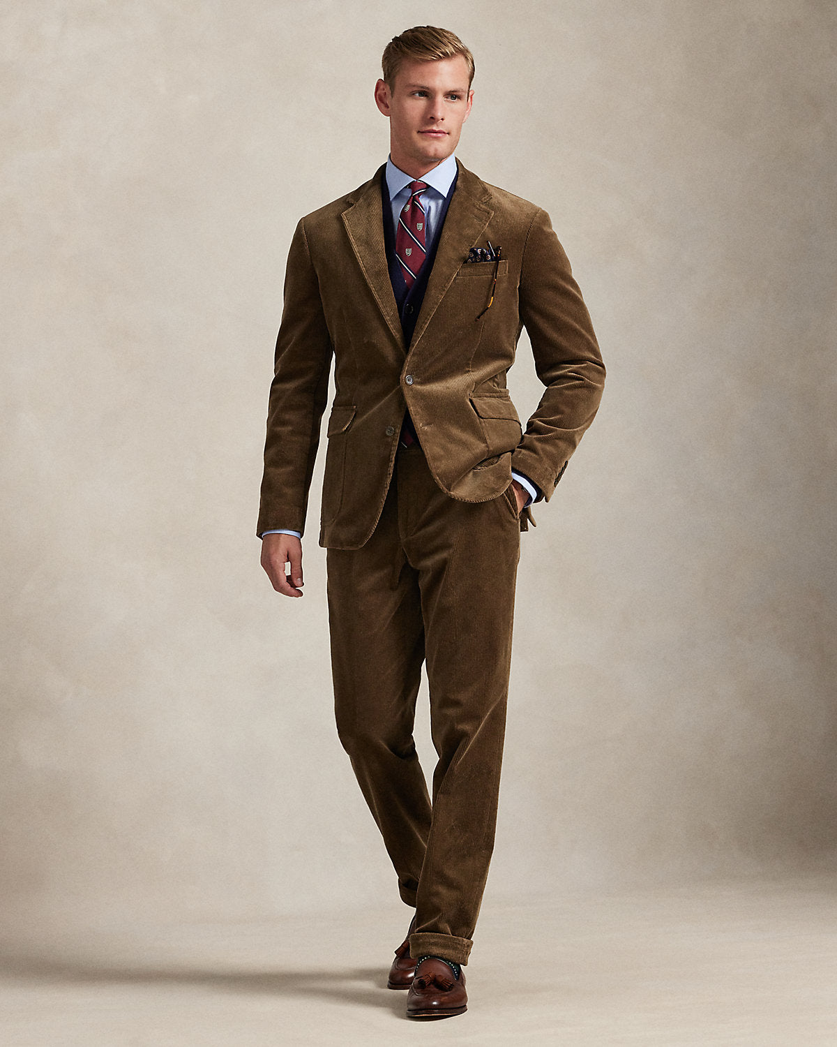 Ralph Lauren Polo Modern Fit Stretch Corduroy Jacket