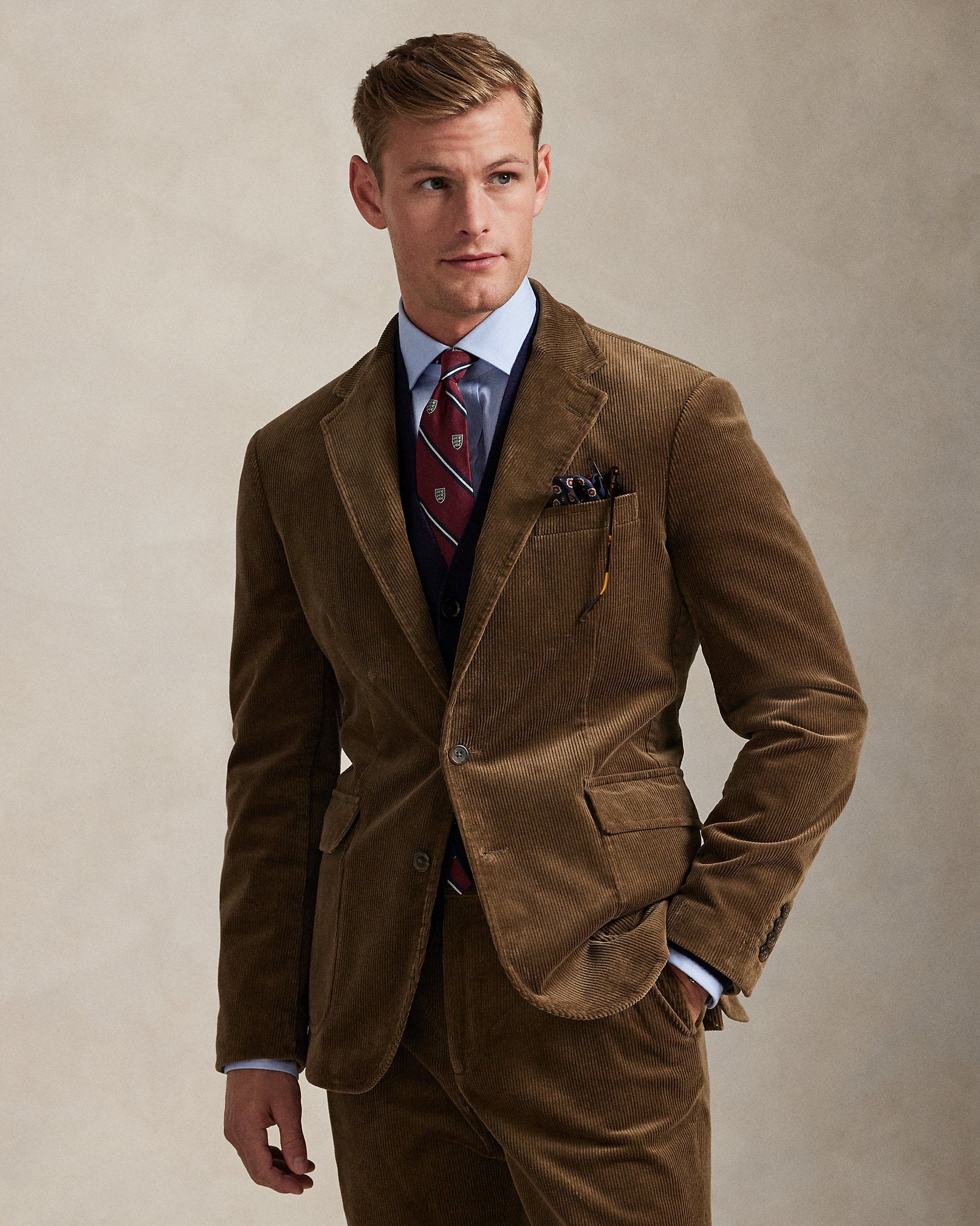 Ralph Lauren Polo Modern Fit Stretch Corduroy Jacket