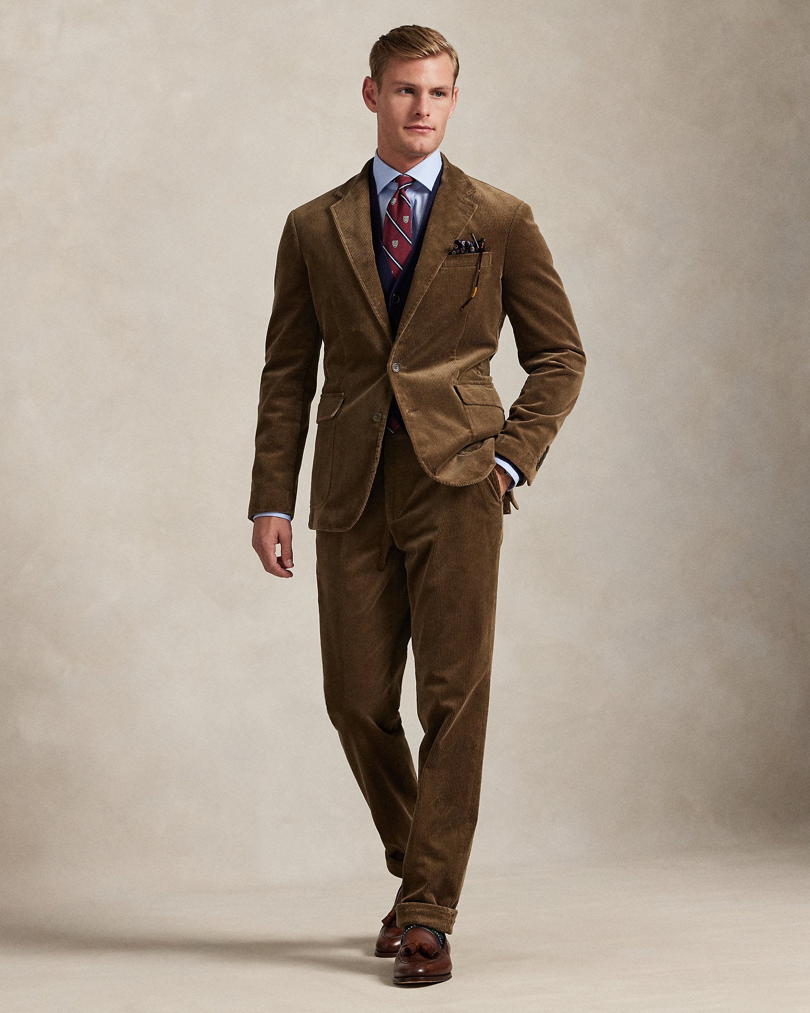 Ralph Lauren Polo Modern Fit Stretch Corduroy Jacket