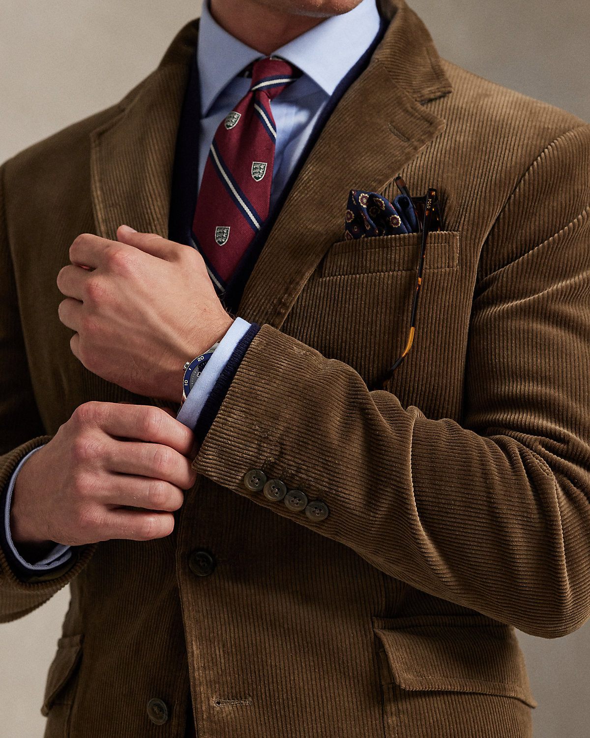 Ralph Lauren Polo Modern Fit Stretch Corduroy Jacket