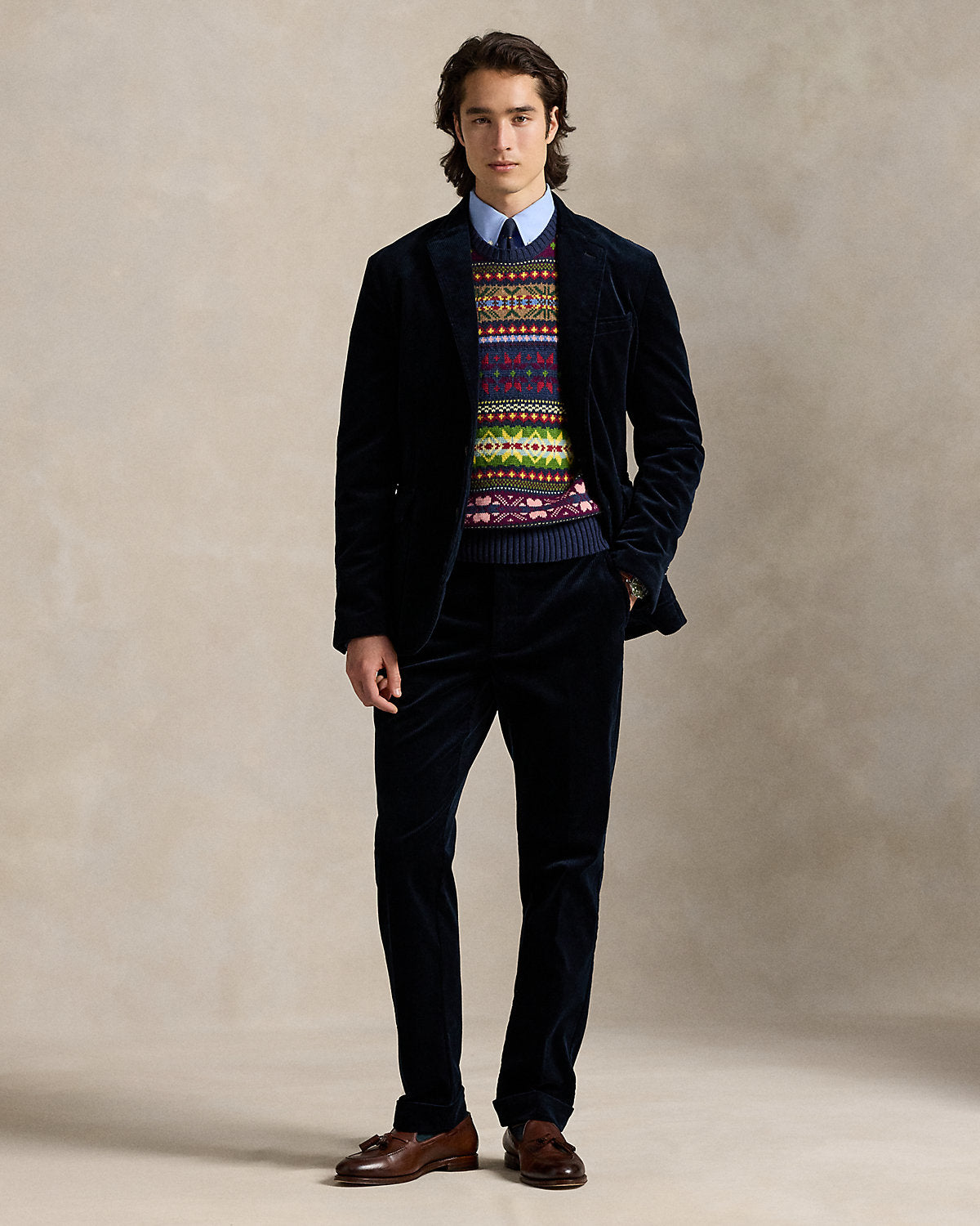 Ralph Lauren Polo Modern Fit Stretch Corduroy Jacket