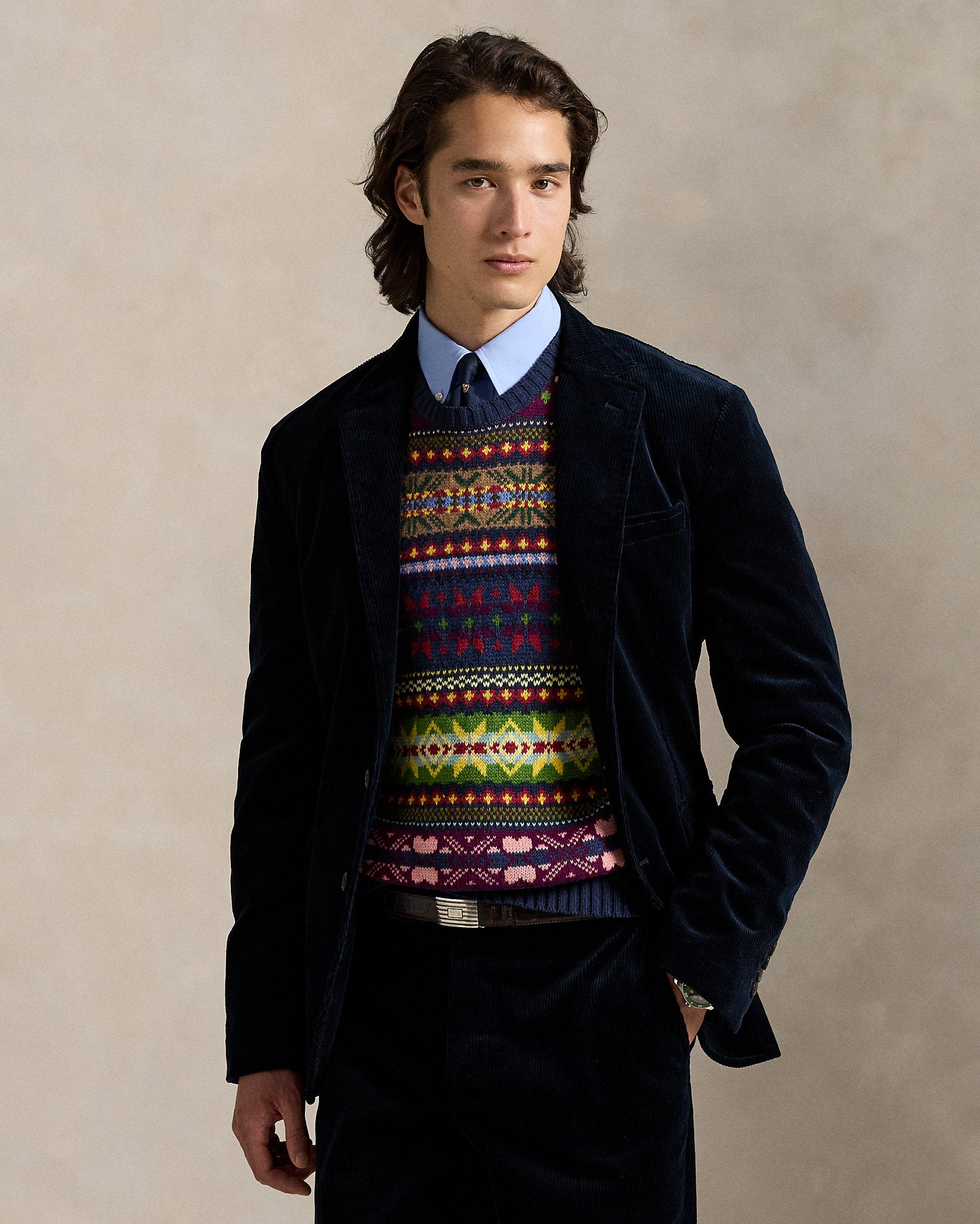 Ralph Lauren Polo Modern Fit Stretch Corduroy Jacket