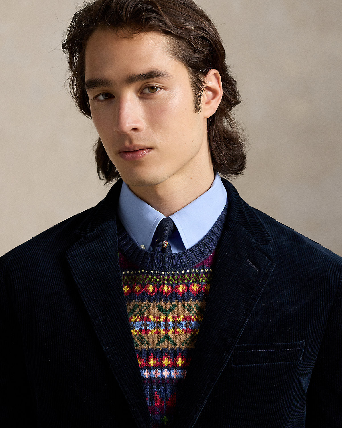 Ralph Lauren Polo Modern Fit Stretch Corduroy Jacket