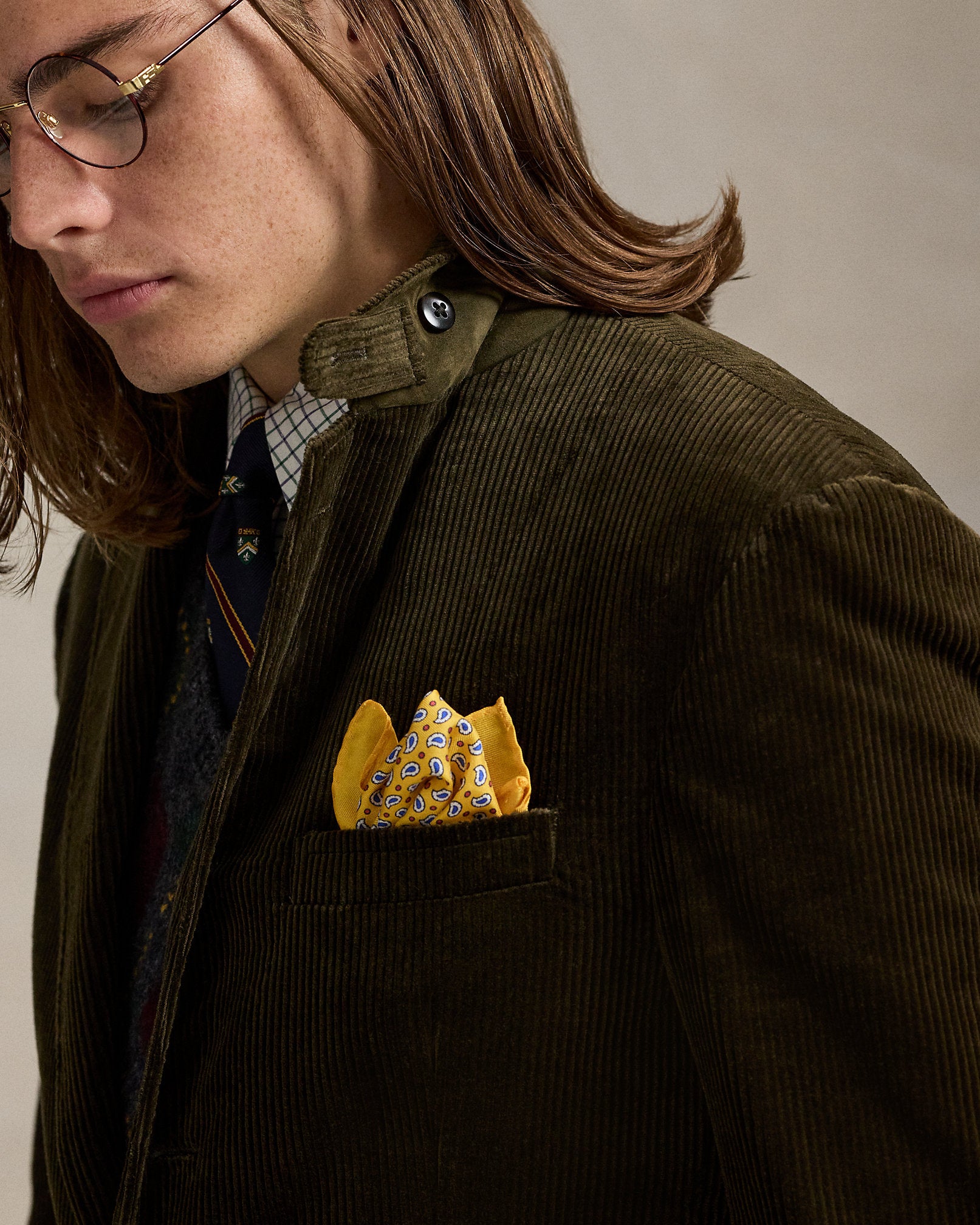 Ralph Lauren Polo Tailored Fit Corduroy Suit Jacket
