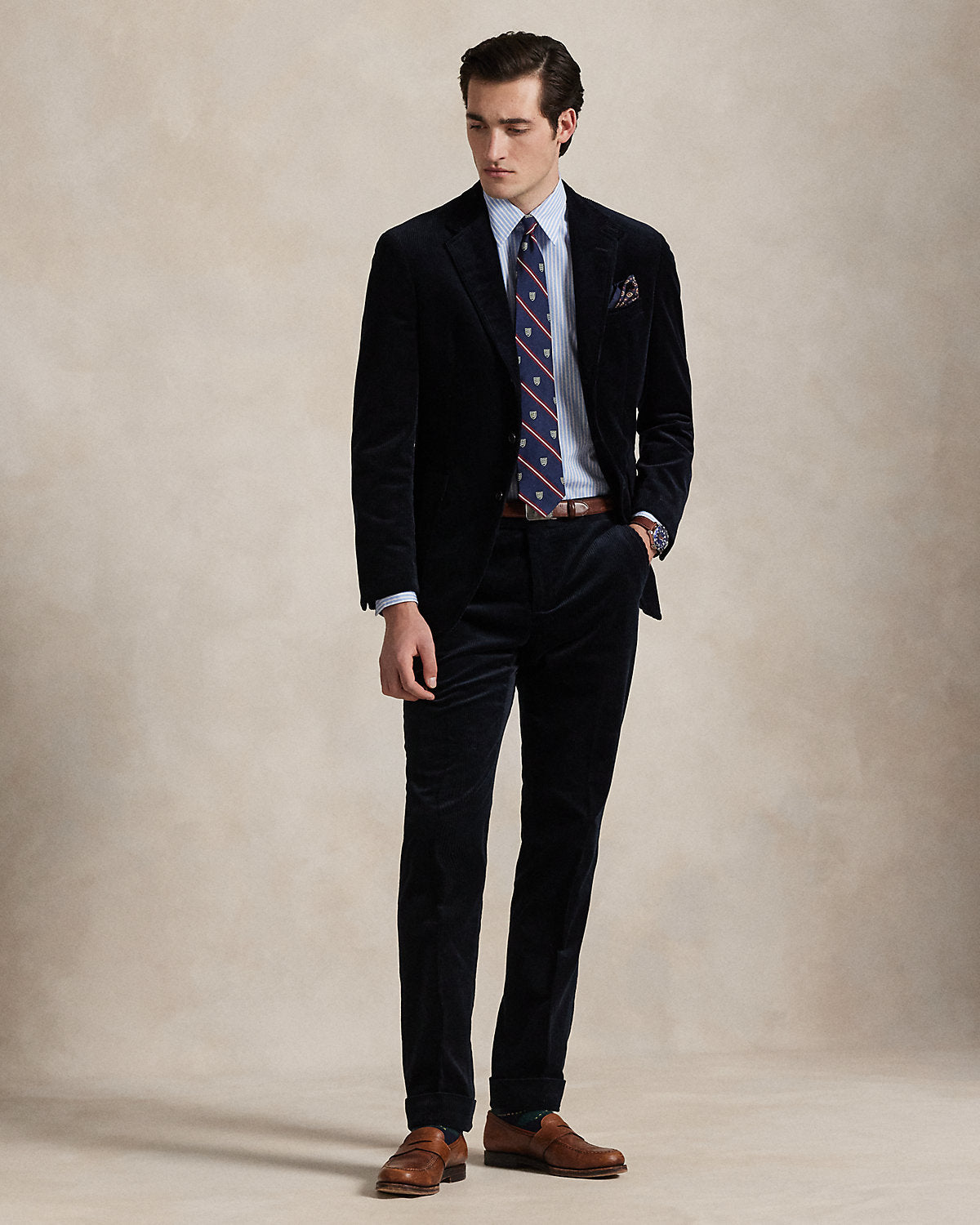 Ralph Lauren Polo Tailored Fit Corduroy Suit Jacket