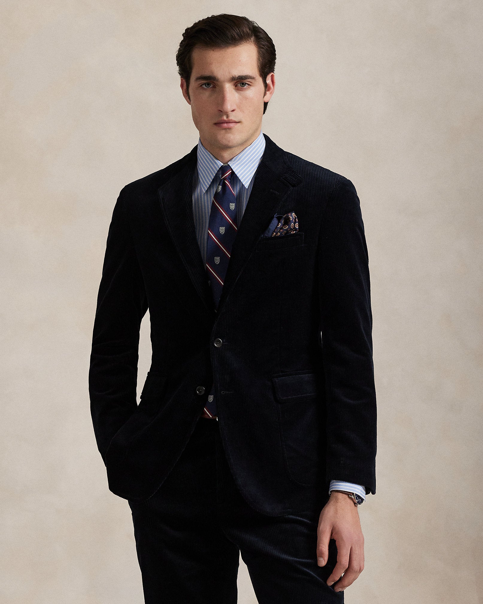 Ralph Lauren Polo Tailored Fit Corduroy Suit Jacket