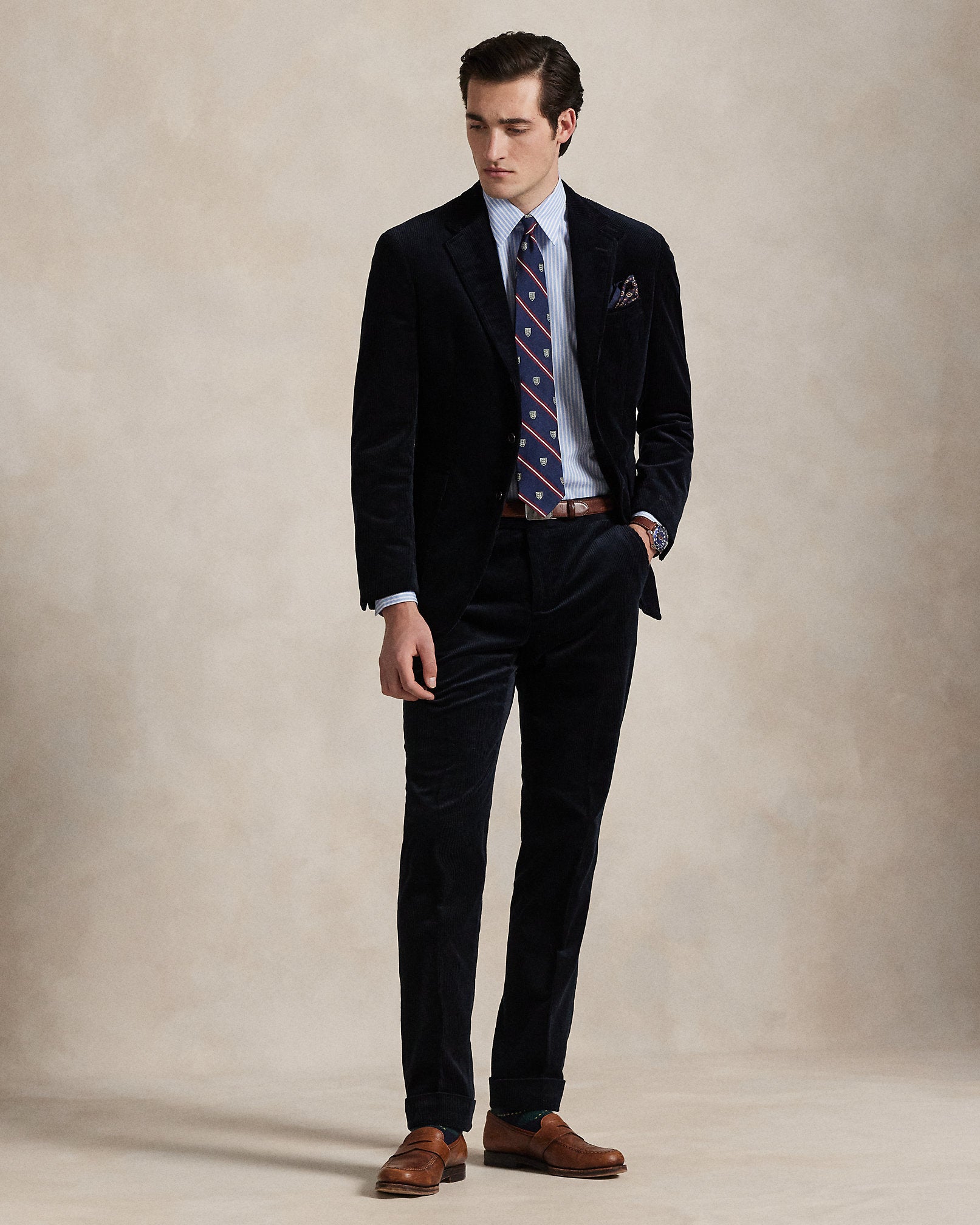 Ralph Lauren Polo Tailored Fit Corduroy Suit Jacket
