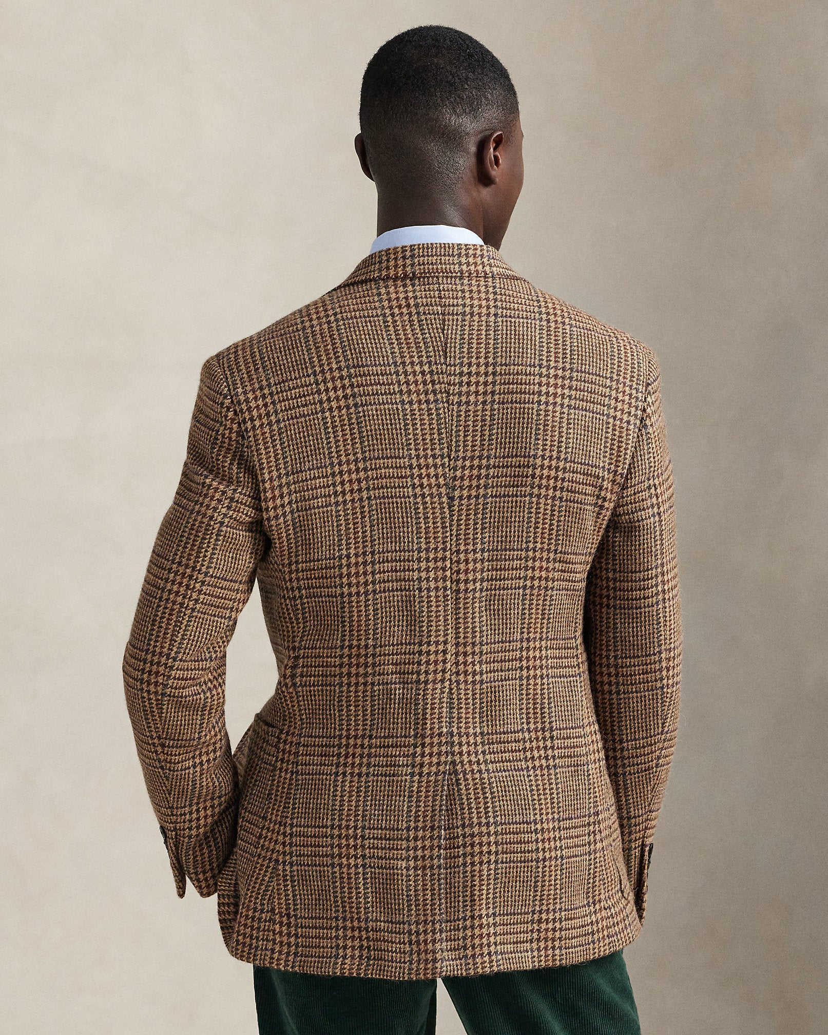 Ralph Lauren Polo Tailored Glen Plaid Suit Jacket