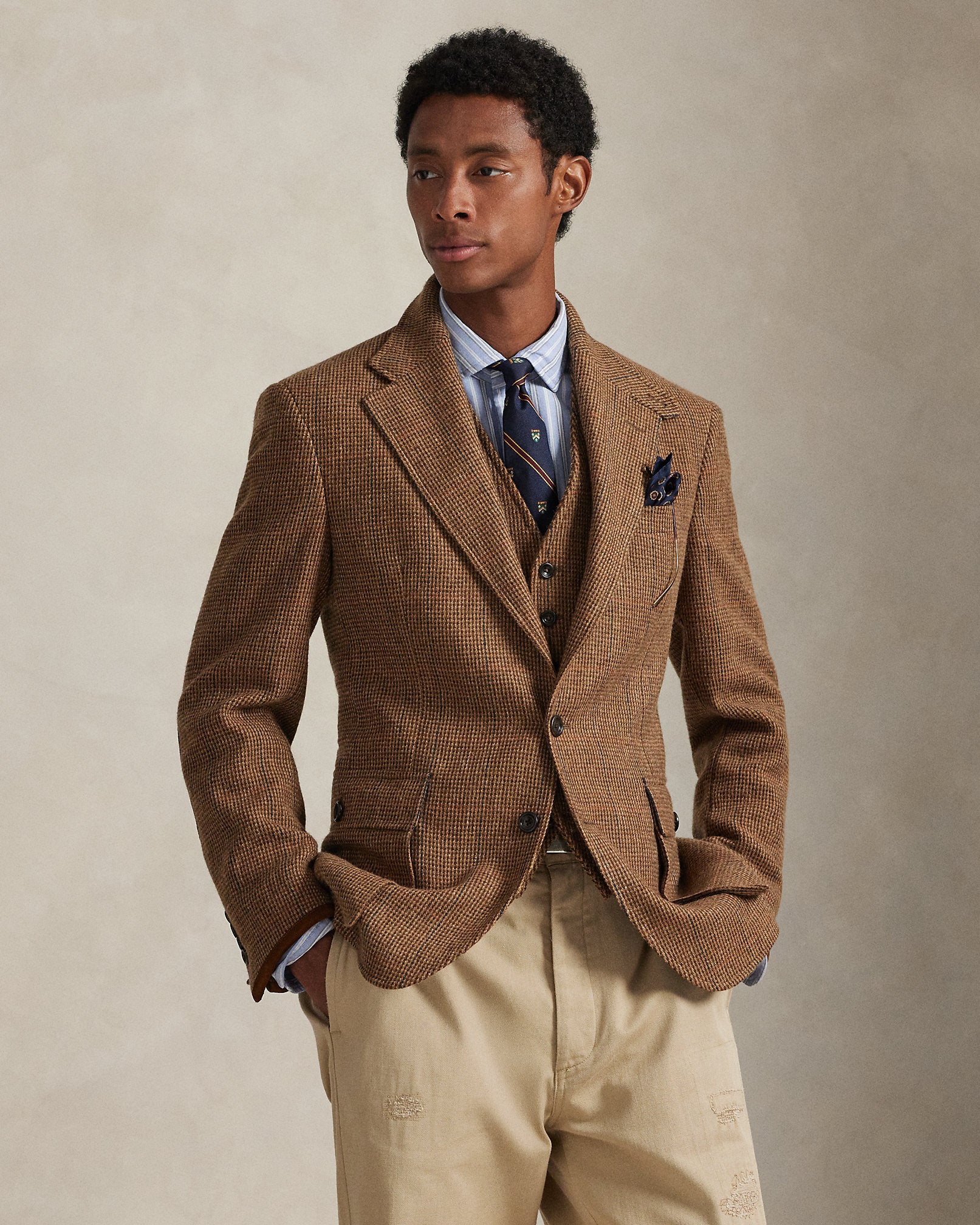 Ralph Lauren The RL67 TickWeave Tweed Jacket