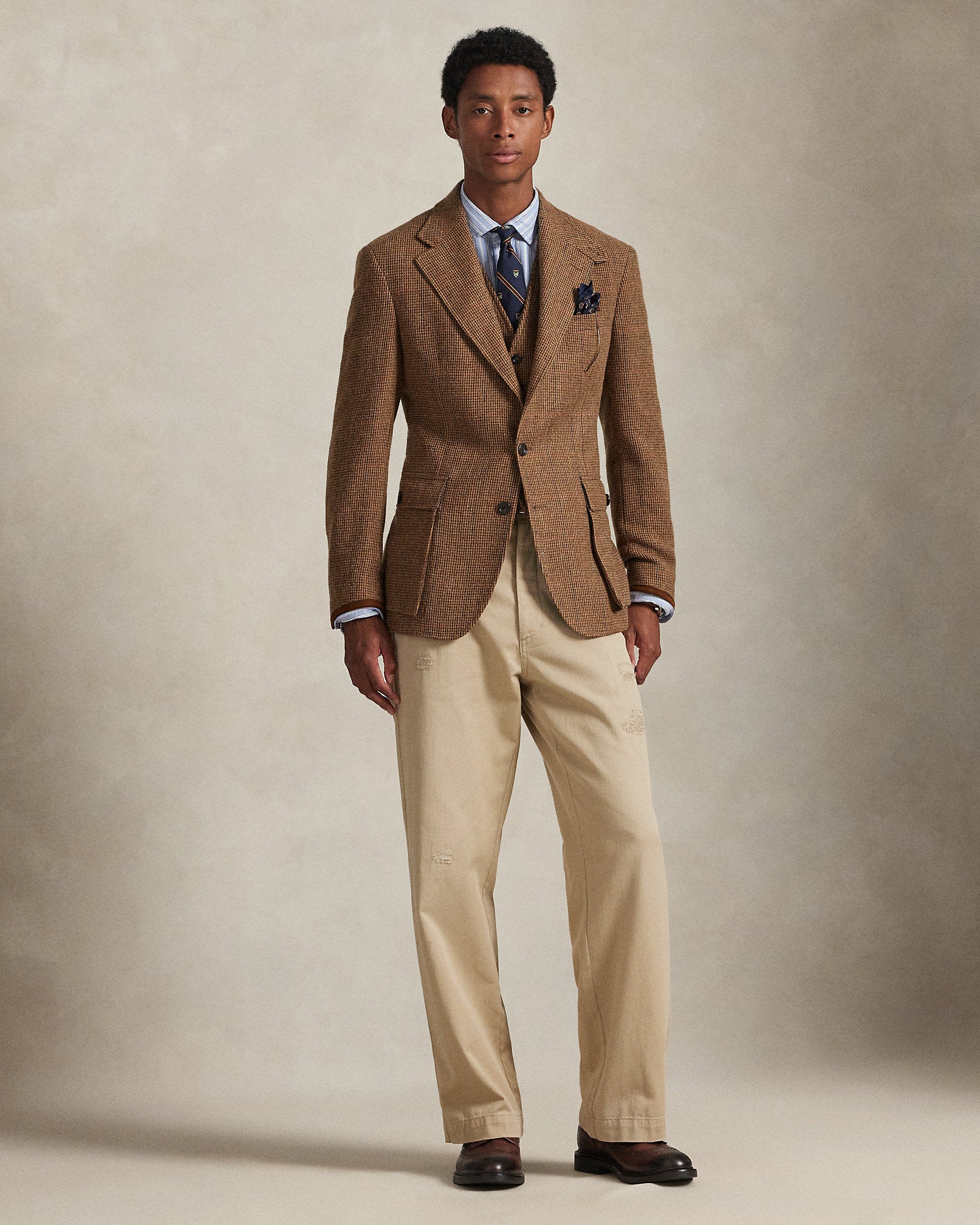 Ralph Lauren The RL67 TickWeave Tweed Jacket