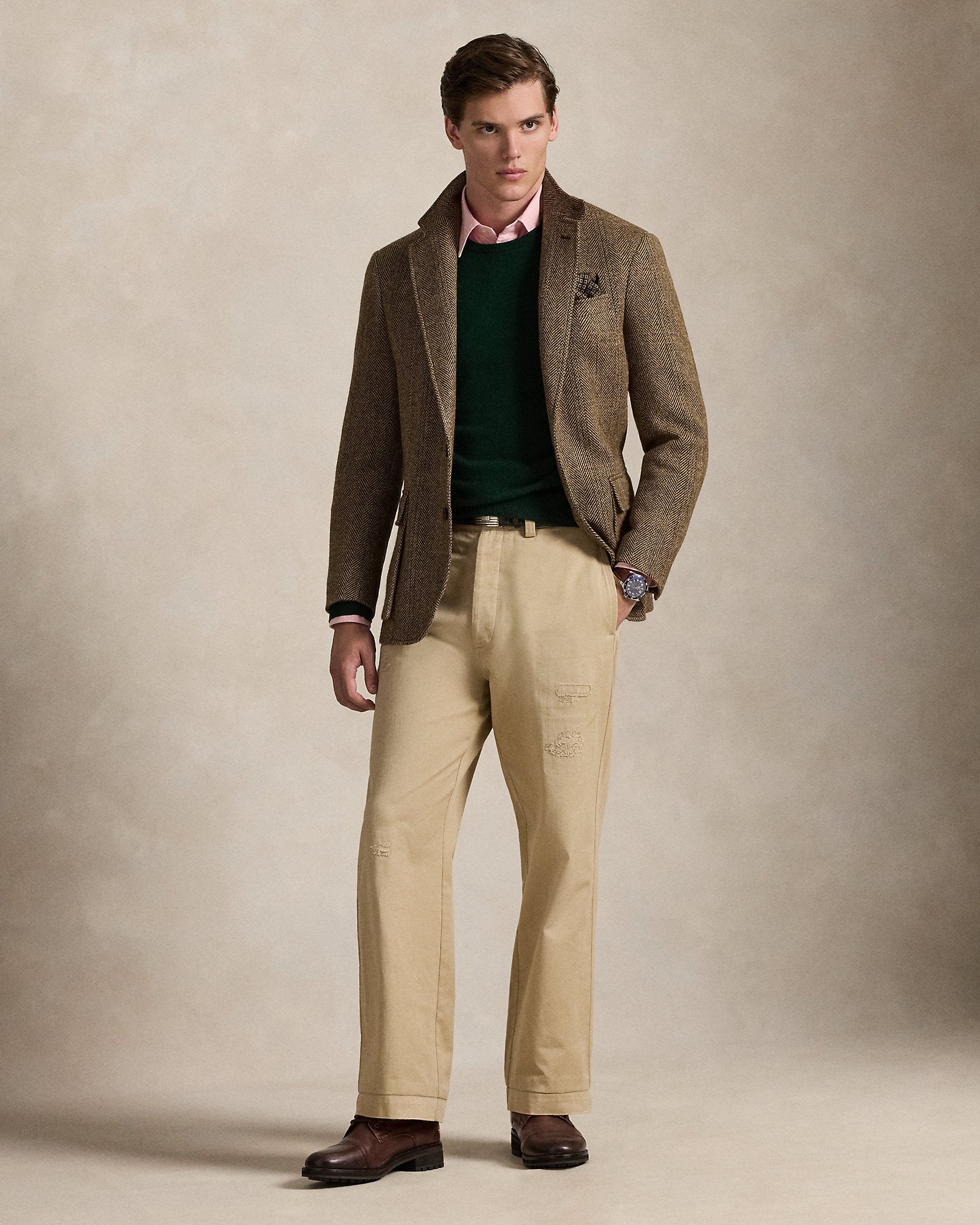 Ralph Lauren The RL67 Herringbone Tweed Jacket
