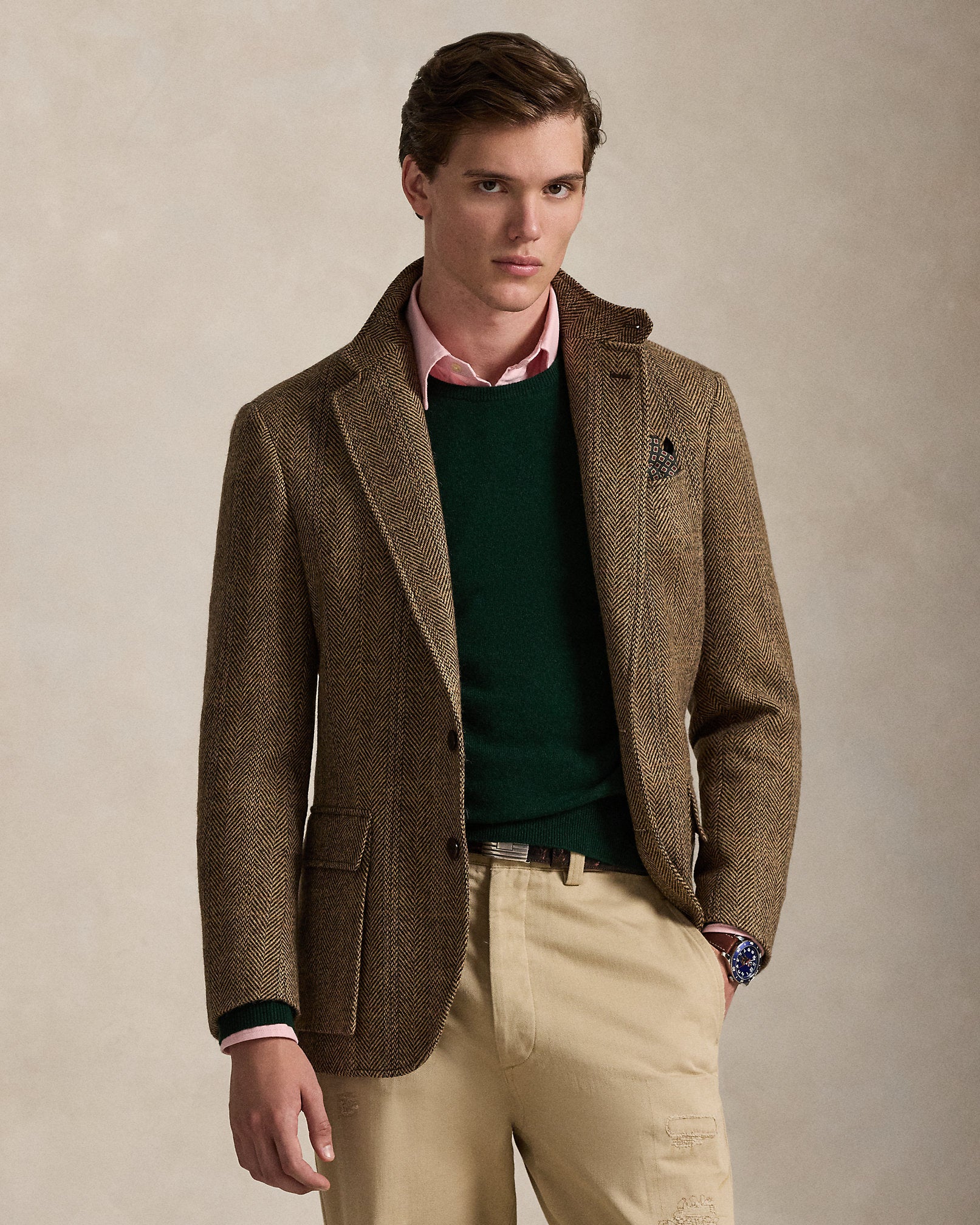 Ralph Lauren The RL67 Herringbone Tweed Jacket