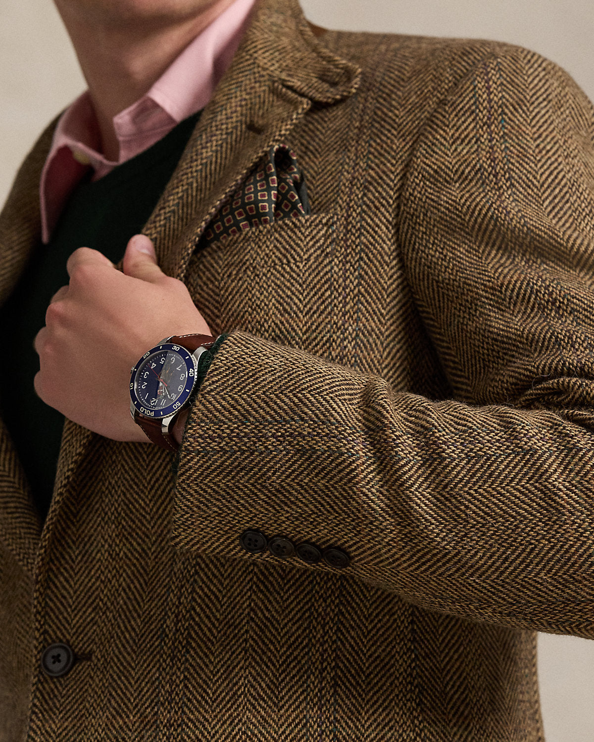 Ralph Lauren The RL67 Herringbone Tweed Jacket