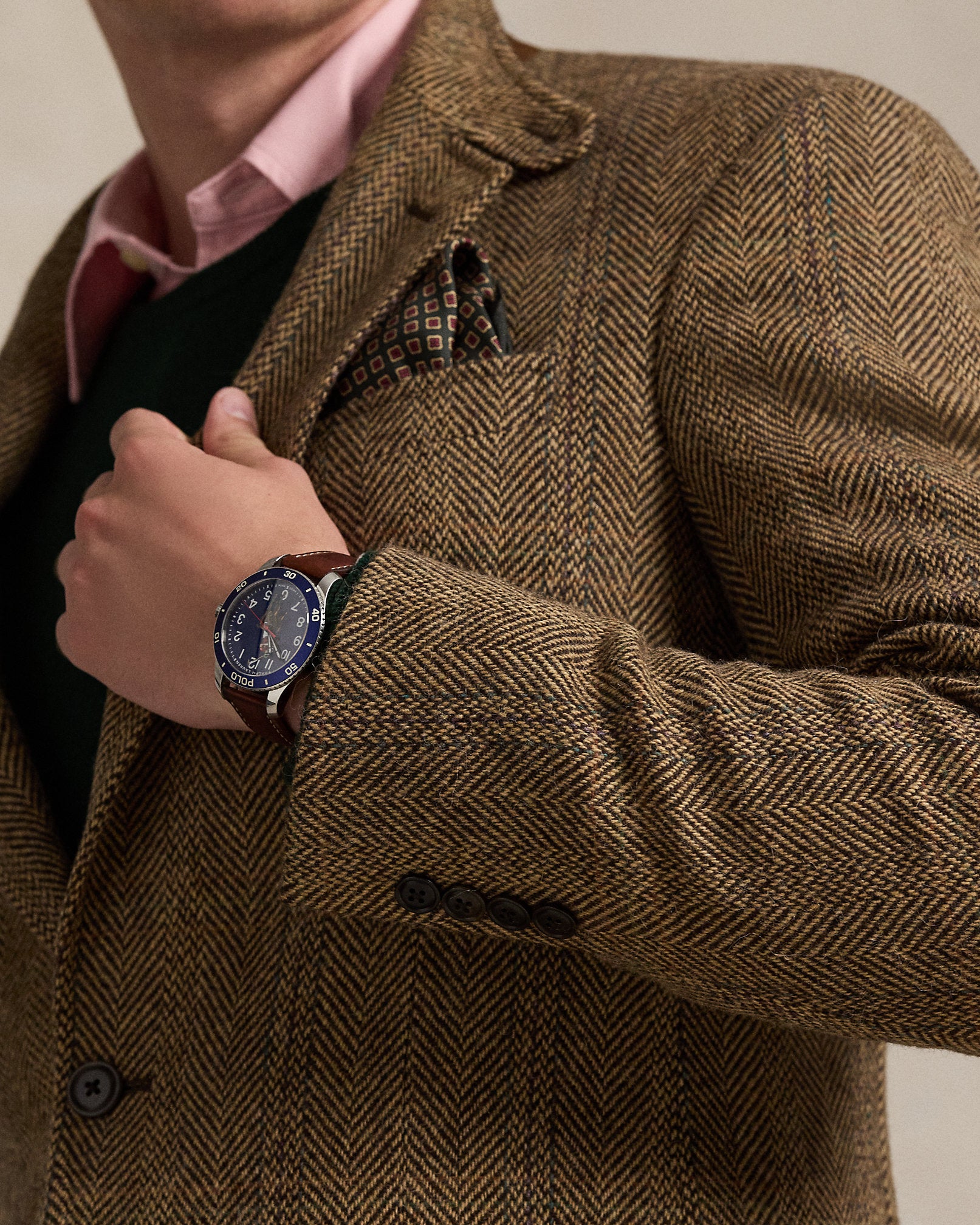 Ralph Lauren The RL67 Herringbone Tweed Jacket