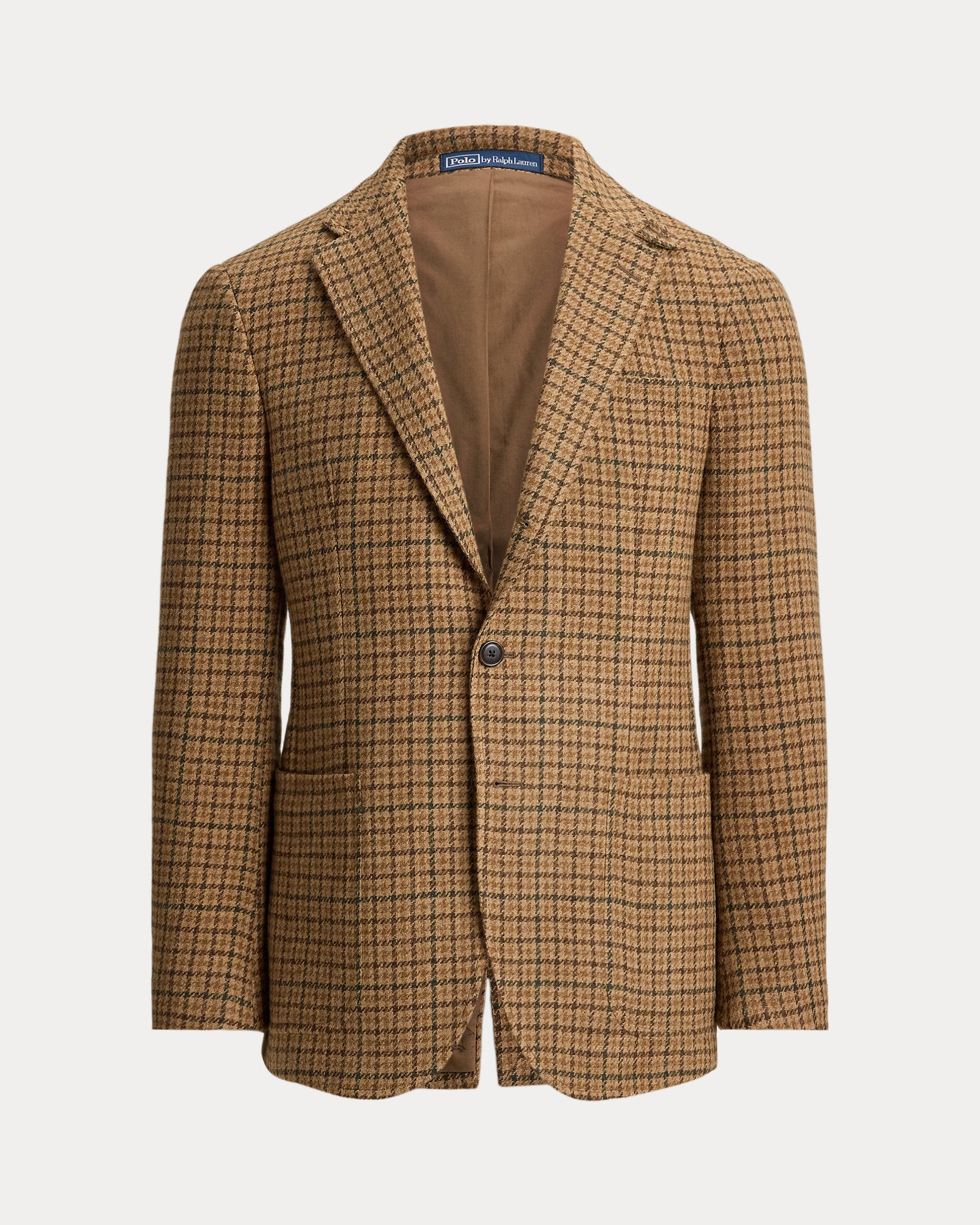 Ralph Lauren Polo Tailored Fit Plaid Tweed Sport Coat