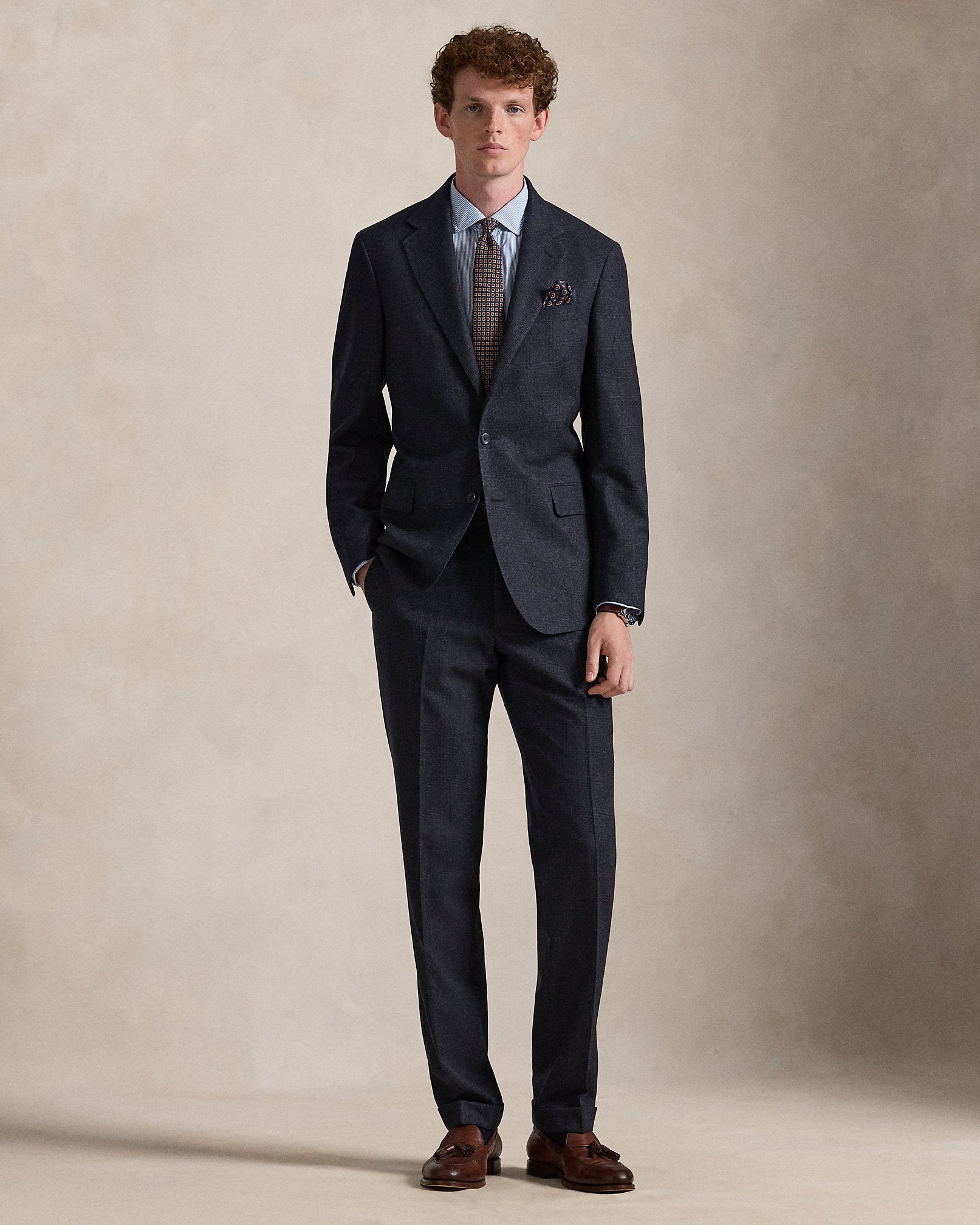 Ralph Lauren Polo Tailored Plaid WoolCashmere Suit
