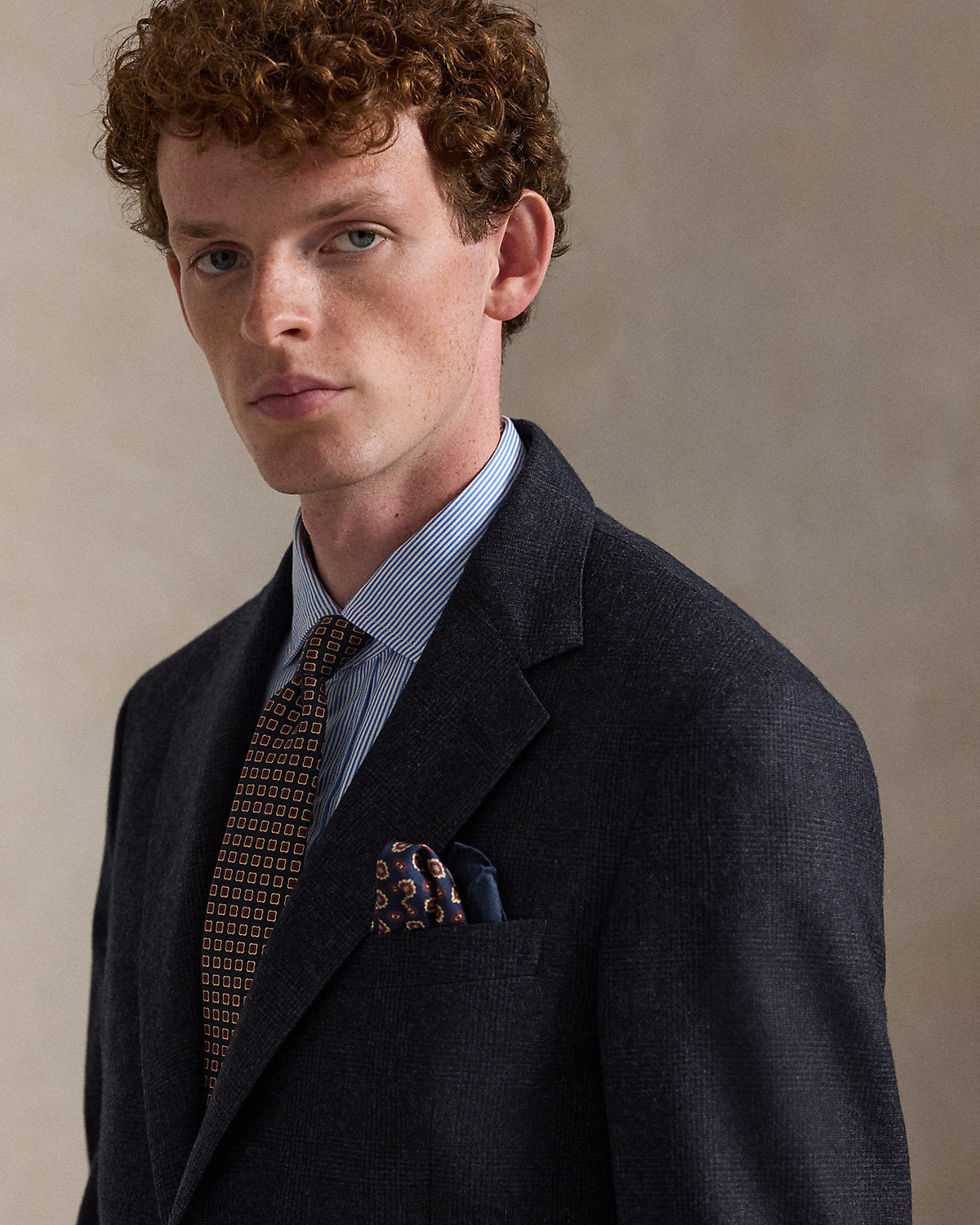 Ralph Lauren Polo Tailored Plaid WoolCashmere Suit