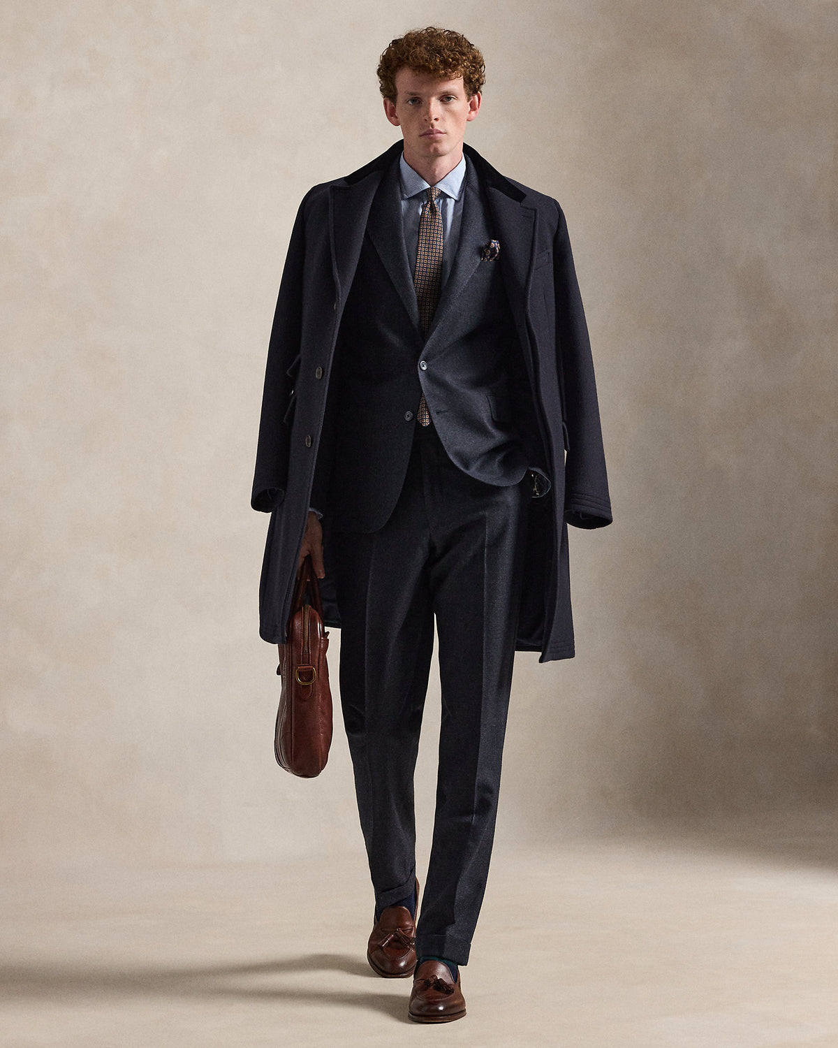 Ralph Lauren Polo Tailored Plaid WoolCashmere Suit