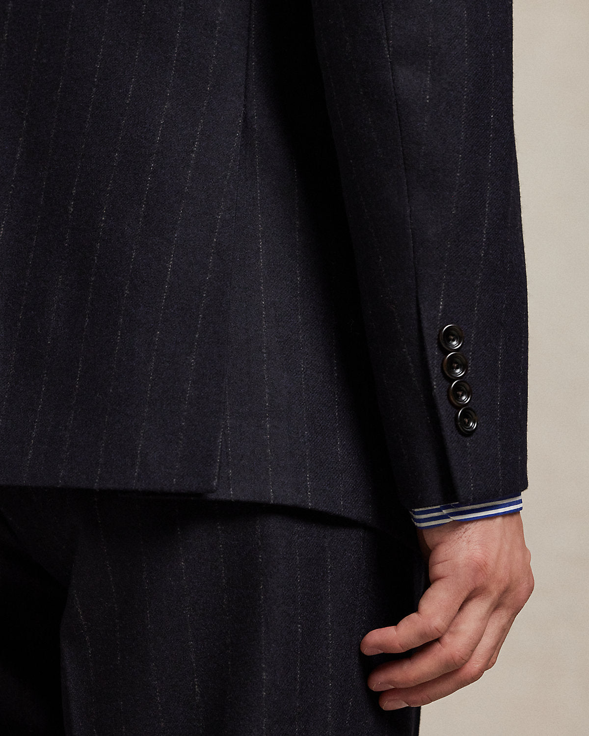 Ralph Lauren Polo Tailored Fit Pinstripe Wool Suit
