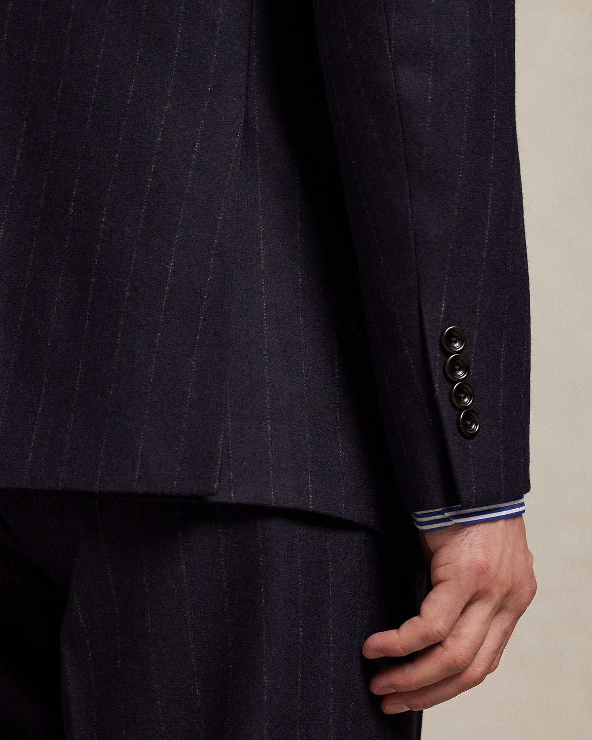 Ralph Lauren Polo Tailored Fit Pinstripe Wool Suit