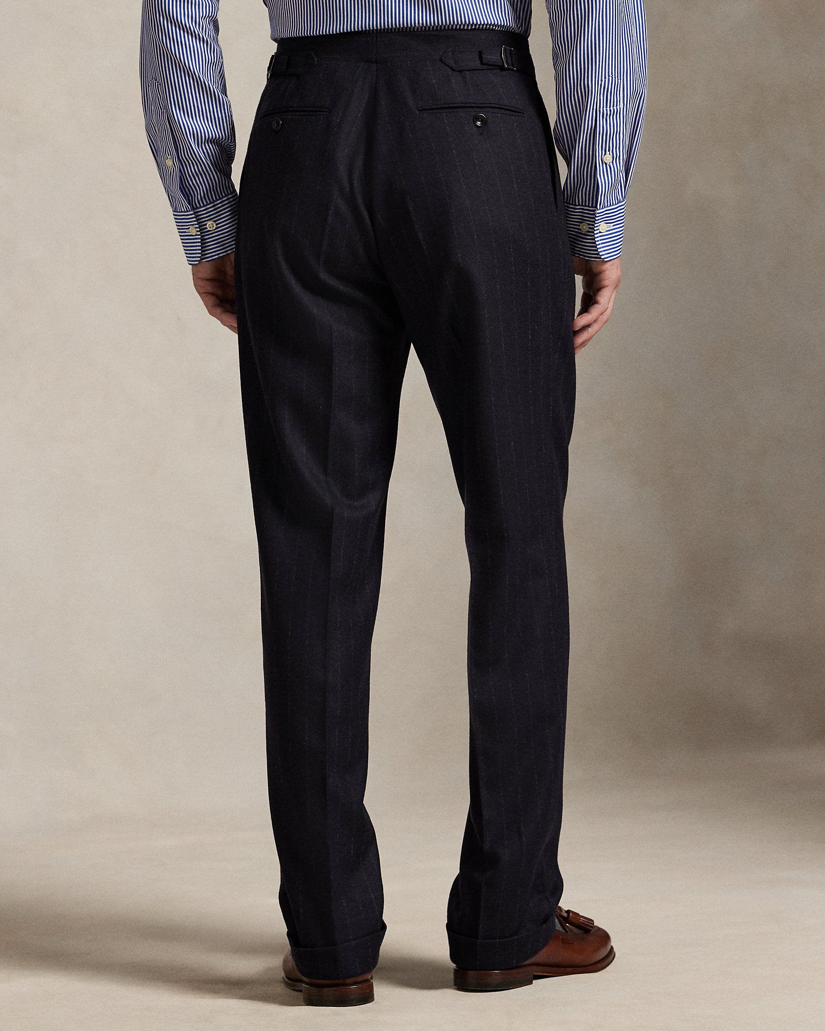 Ralph Lauren Polo Tailored Fit Pinstripe Wool Suit