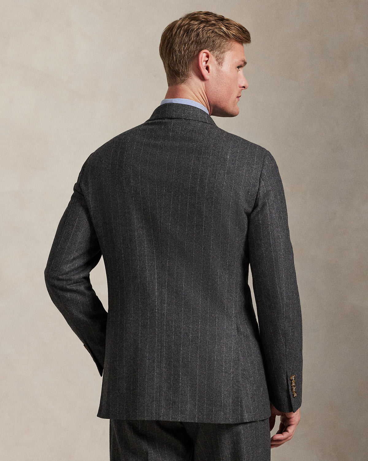 Ralph Lauren Polo Tailored Fit Pinstripe Wool Suit