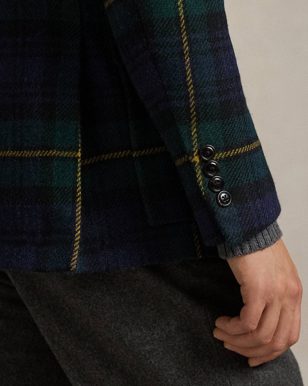 Ralph Lauren The RL67 Plaid Tweed Jacket