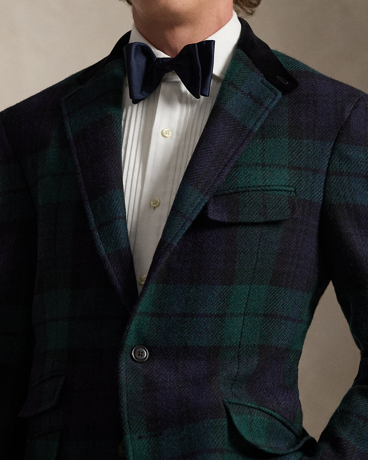 Ralph Lauren Polo Tailored Plaid Tweed Sport Coat