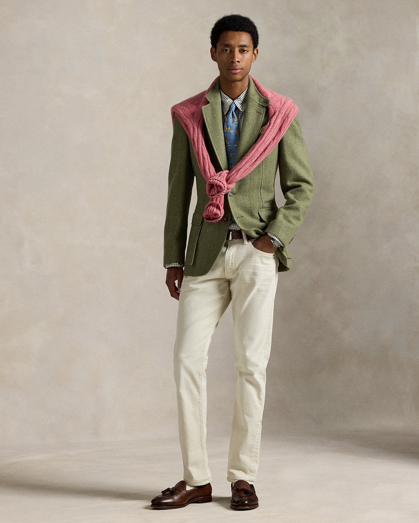Ralph Lauren The RL67 Textured Tweed Jacket