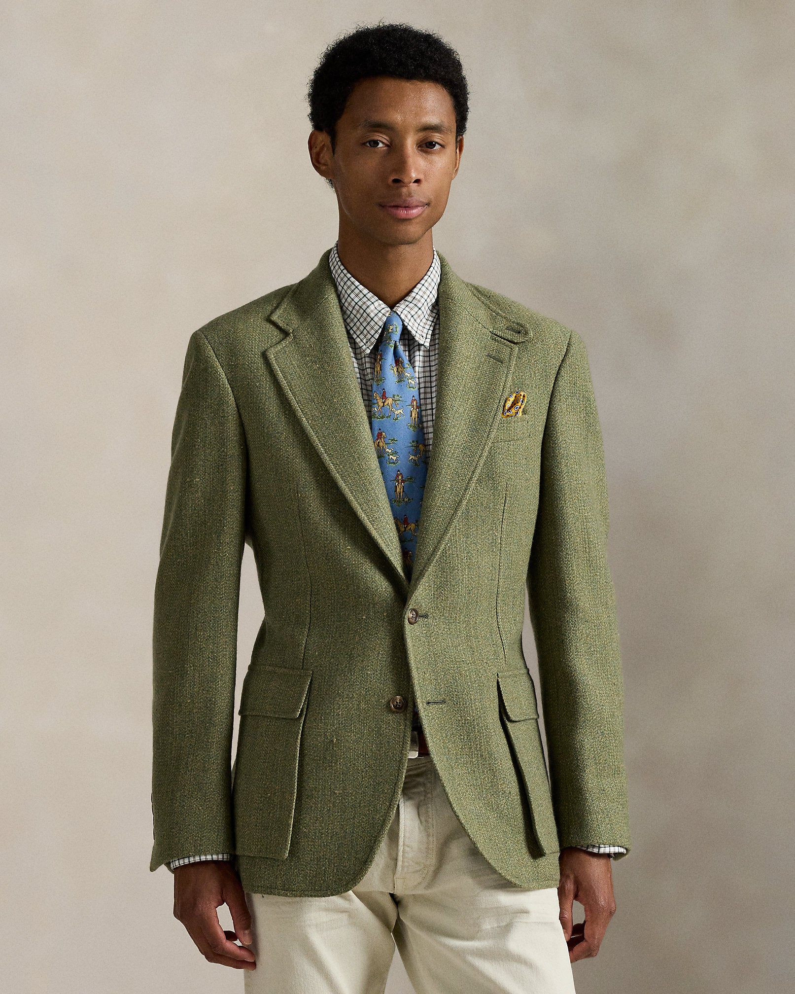 Ralph Lauren The RL67 Textured Tweed Jacket