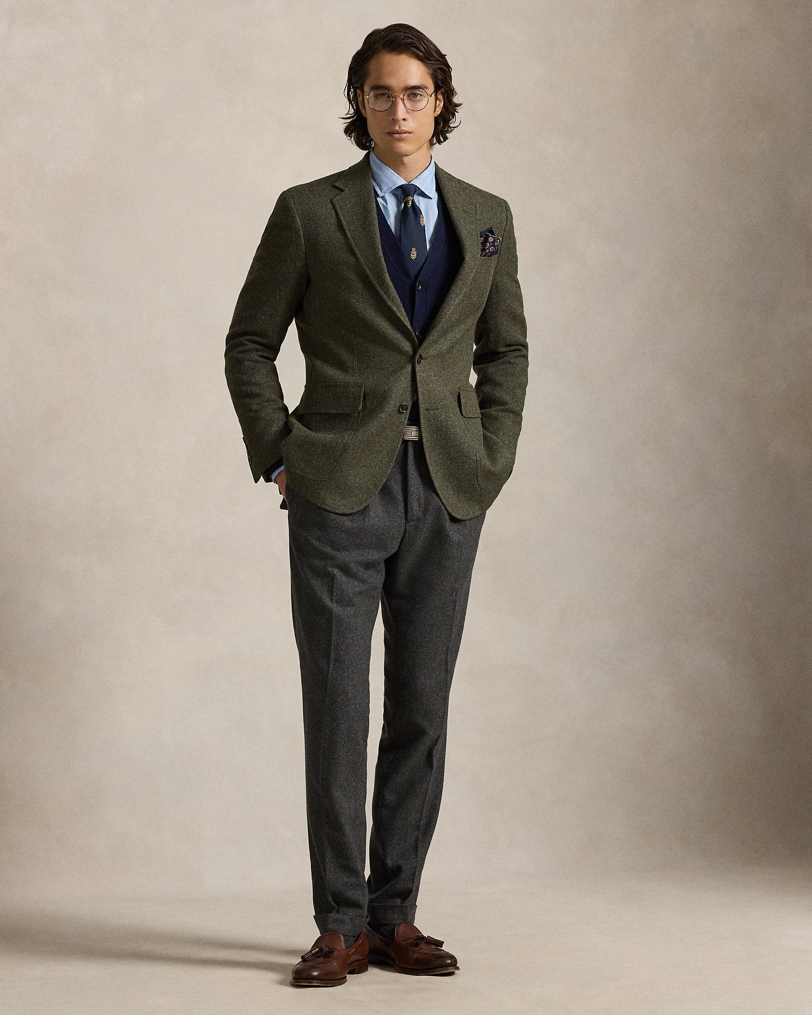 Ralph Lauren Polo Tailored Herringbone Sport Coat